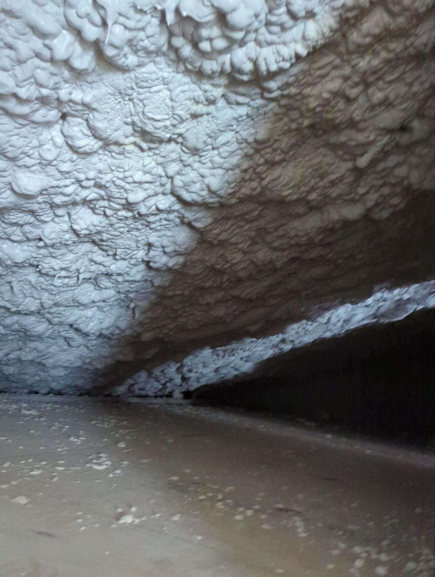 Basement Exterior Walls using Closed Cell Spray Foam by NYS Foam & Energy