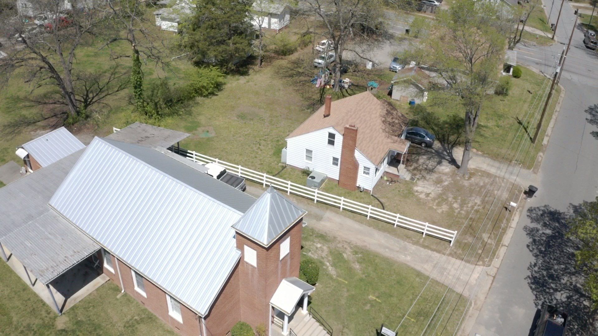 Primitive Baptist Church using Standing Seam Metal by Just In Time Roofing and Restoration
