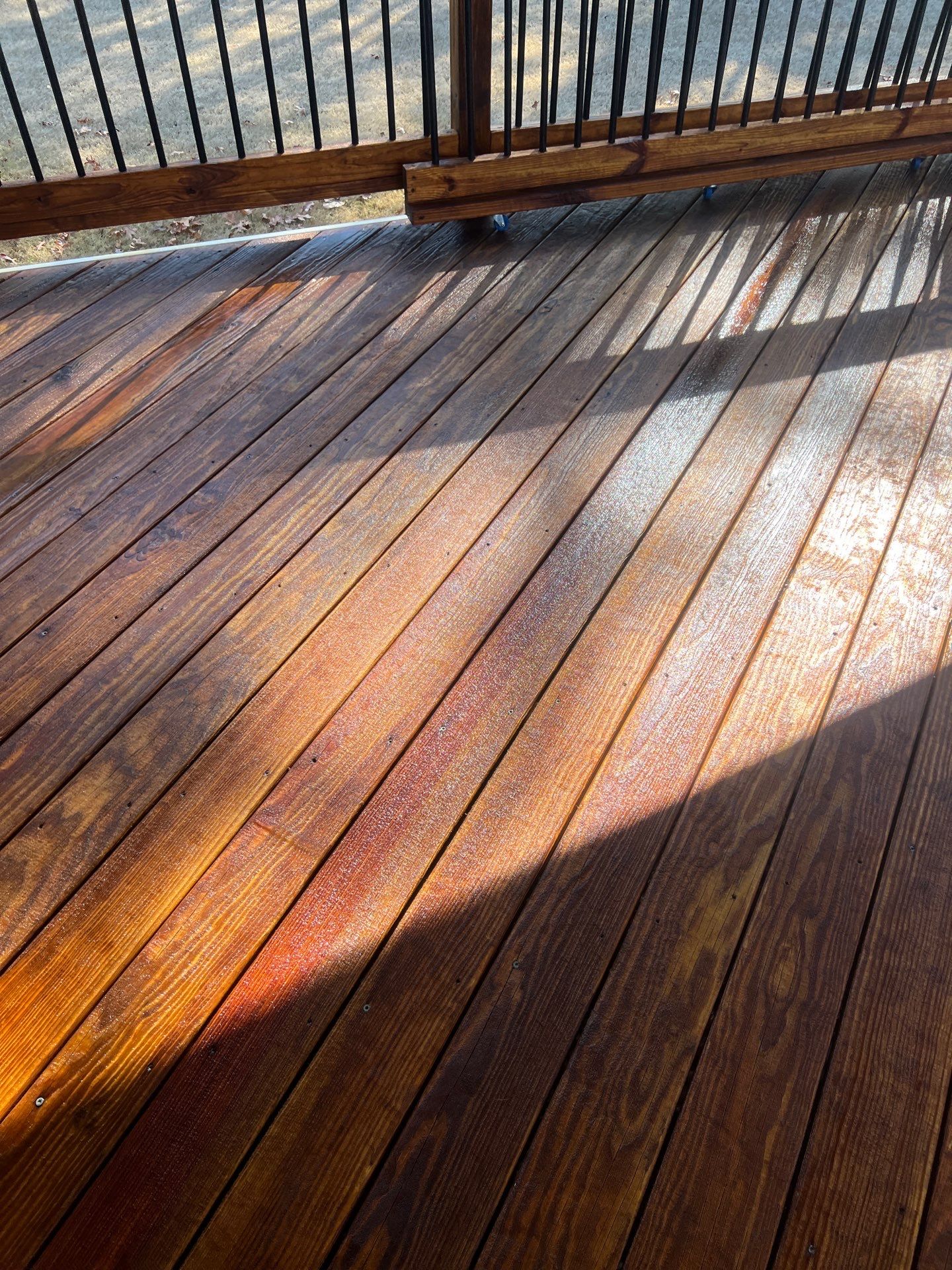Weathered Deck using Wood Sealant by DuraSeal