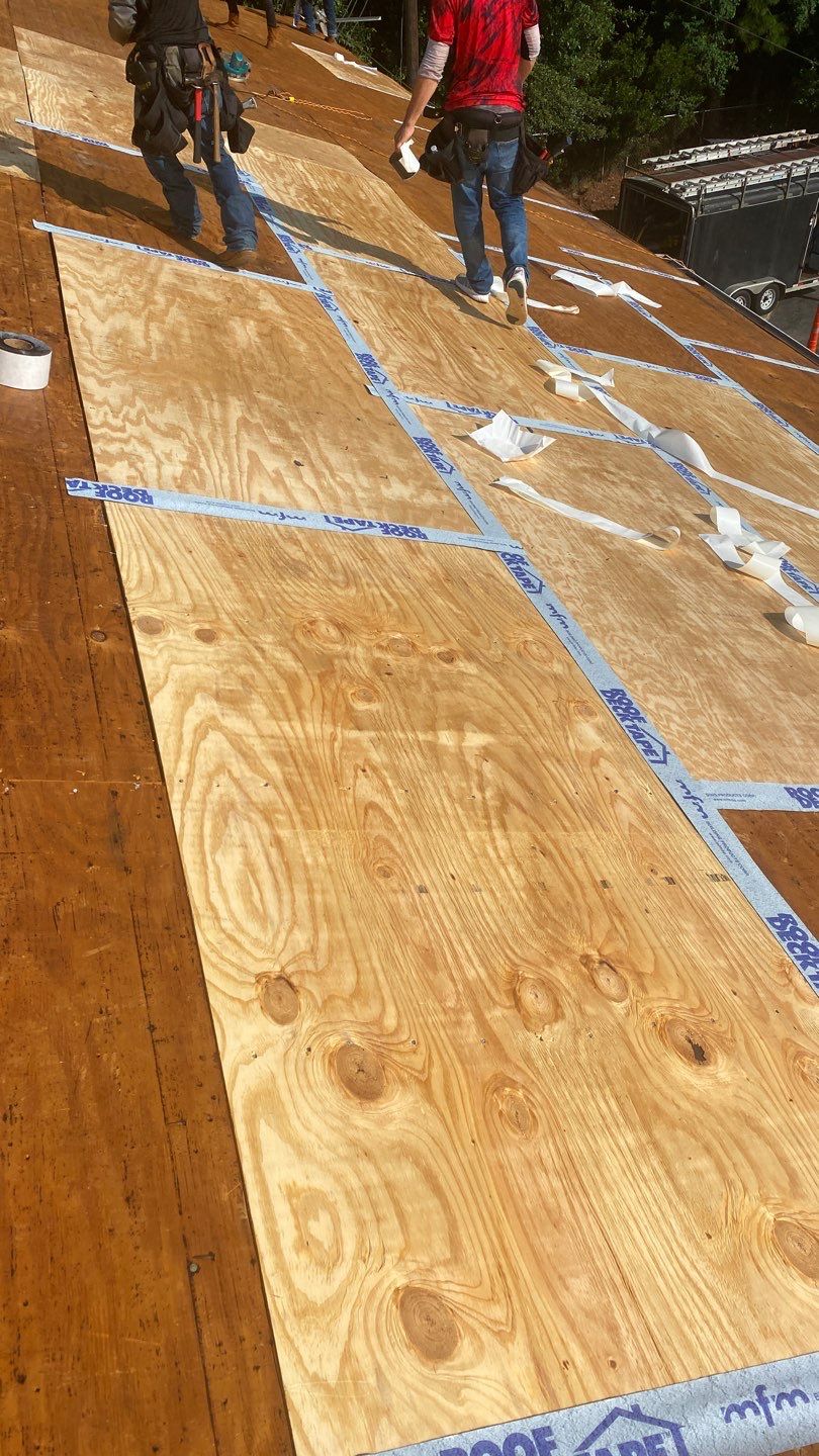 Commercial Roofing Installation using Roof Replacement by American Roofing & Construction LLC
