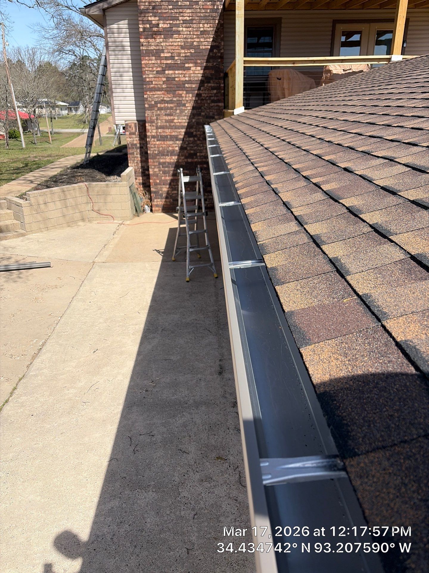 GAF Timberline UHDZ Shingle Roof Replacement and Decking Repair in Pearcy by Temple Roofing and Exteriors