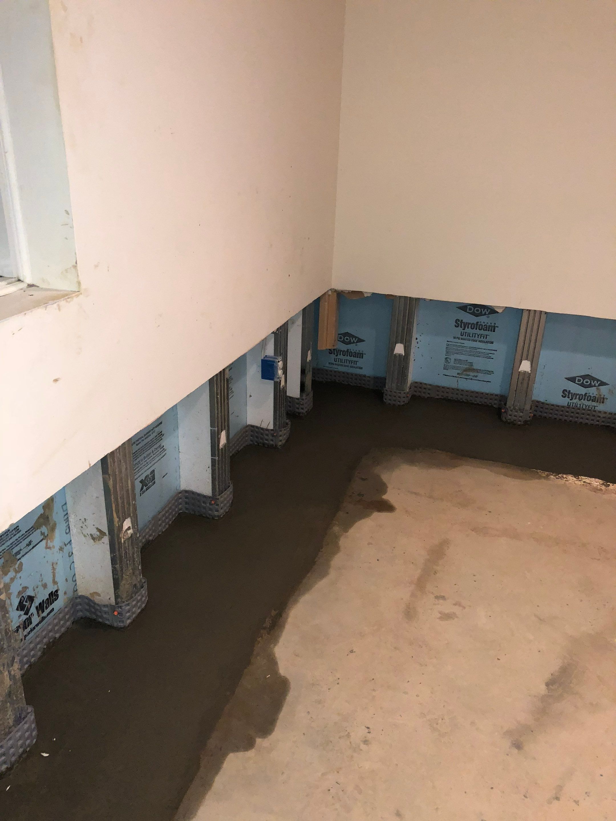 Interior French Drain Job in Summit, NJ by Pure Service Pro, LLC 