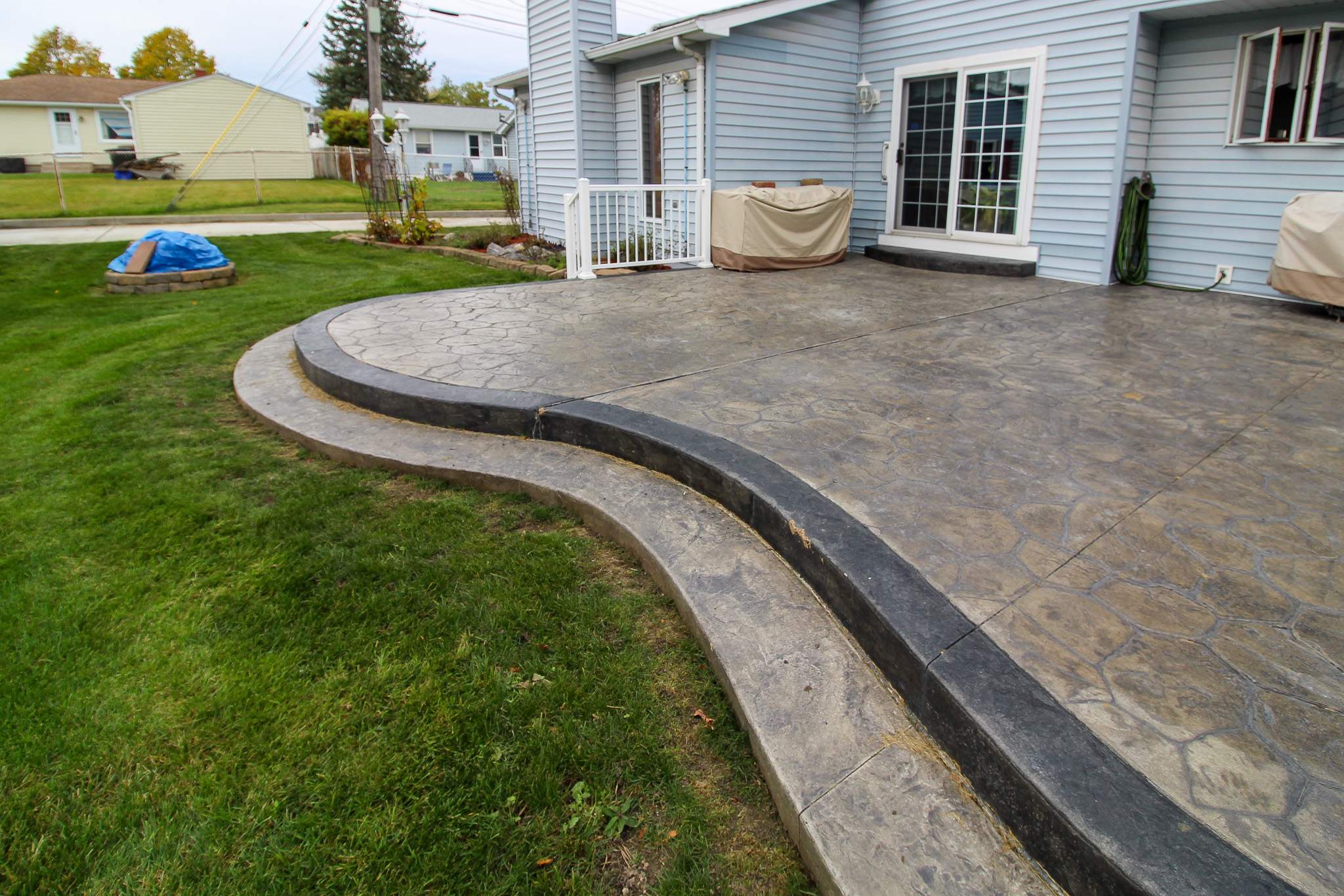 Stamped Concrete by Ivy Lea Construction