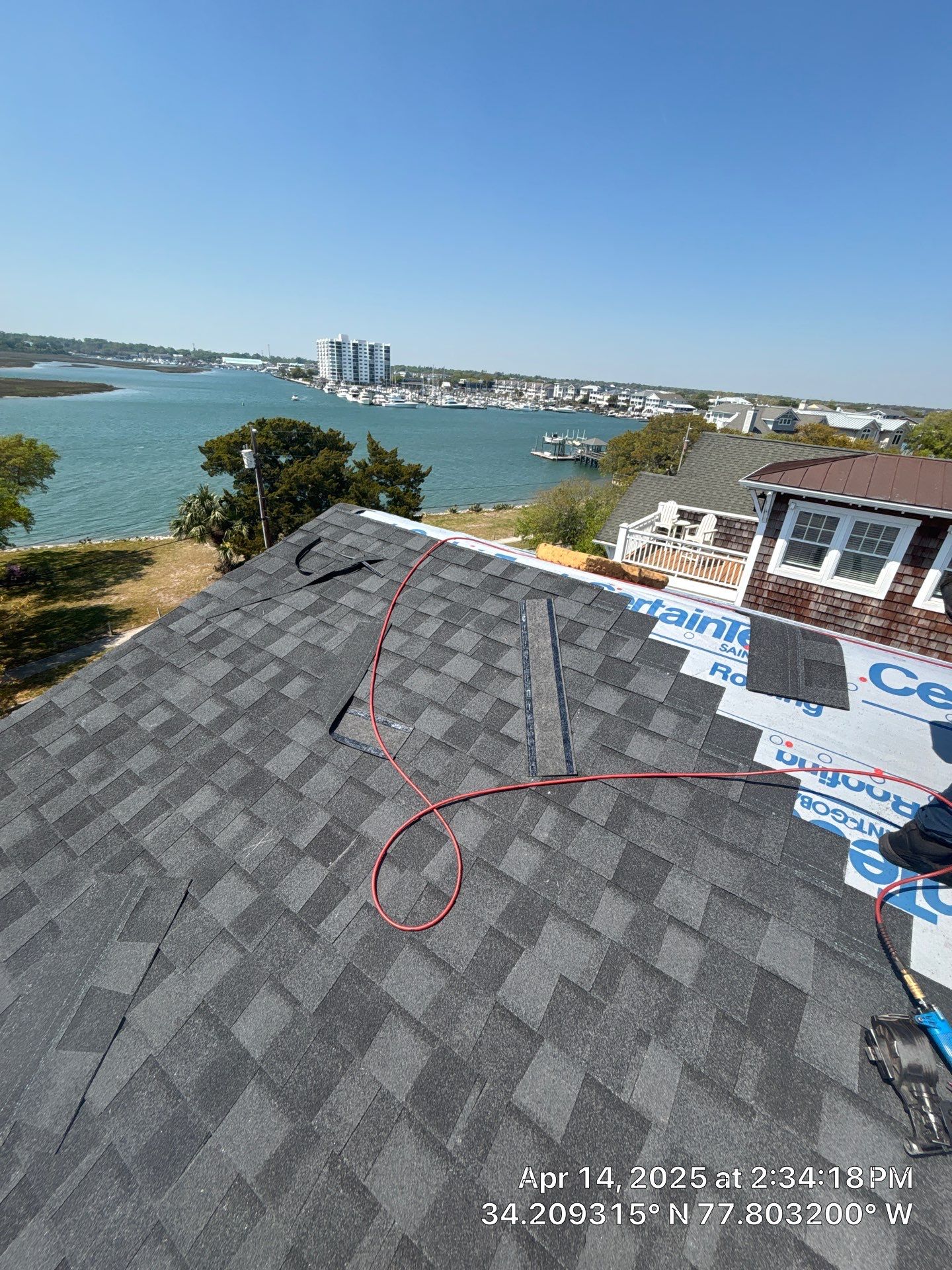 Asphalt Shingle Roof Replacement- Wrightsville Beach, NC by Summit Roofing 