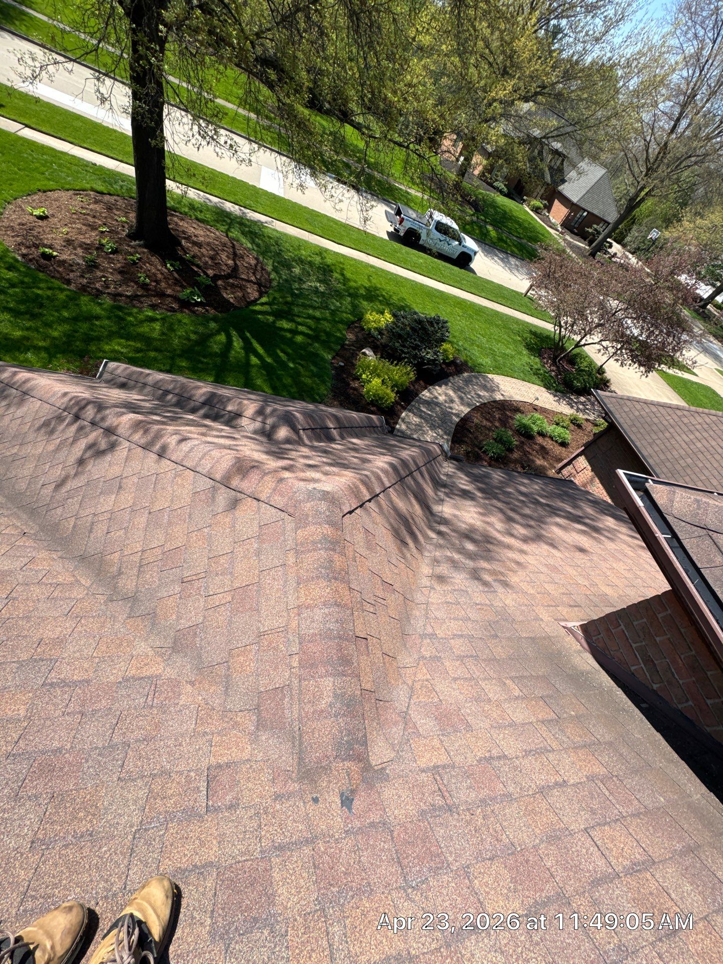 Wooster Residential Roof Replacement Using Multi-Toned Asphalt Shingles by Cornerstone Roofing And Siding