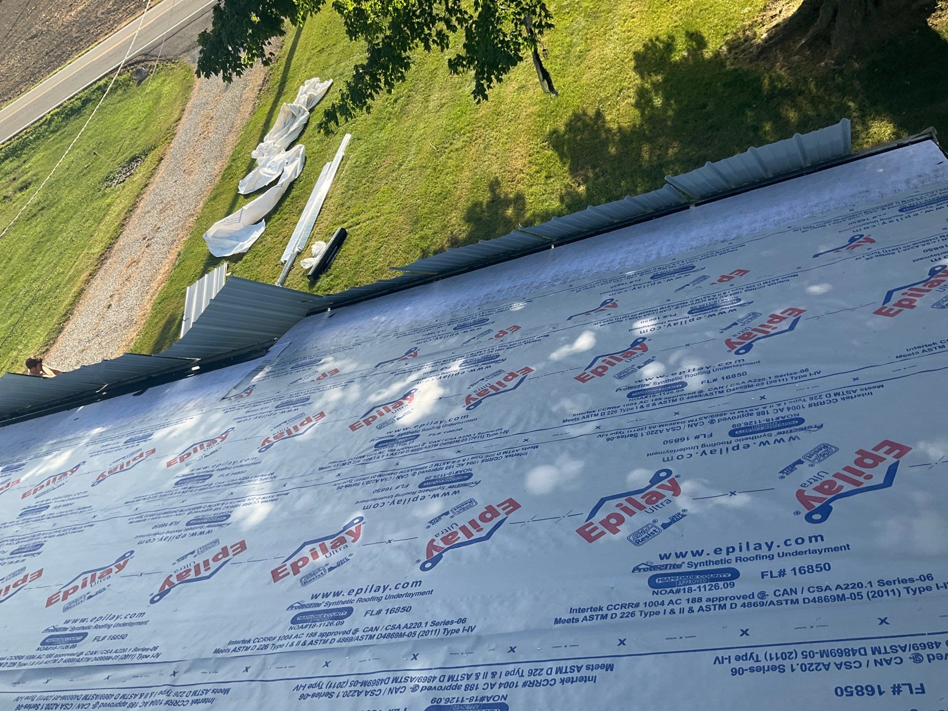 Alpha Rib, Color, Black by Eagle Eye Roofing