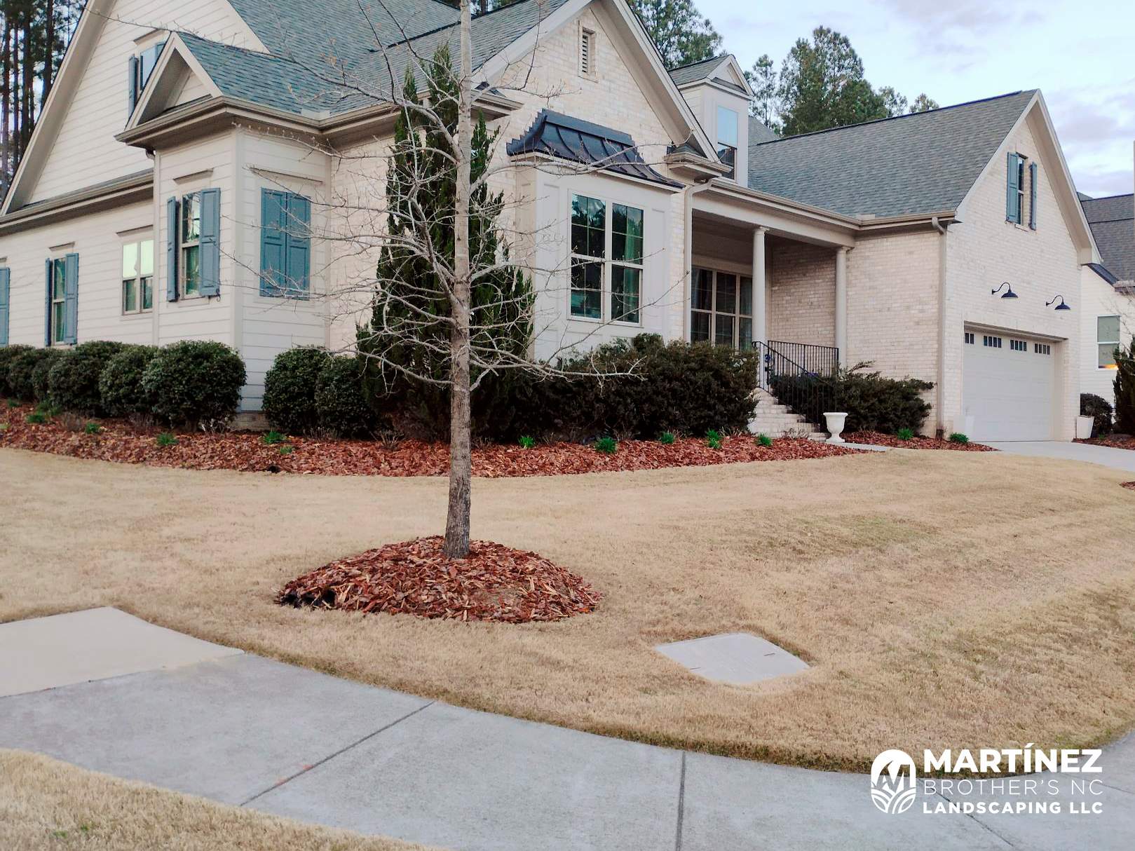 Spring trimming and lawn care in Durham by Martinez Brother’s Nc Landscaping Inc