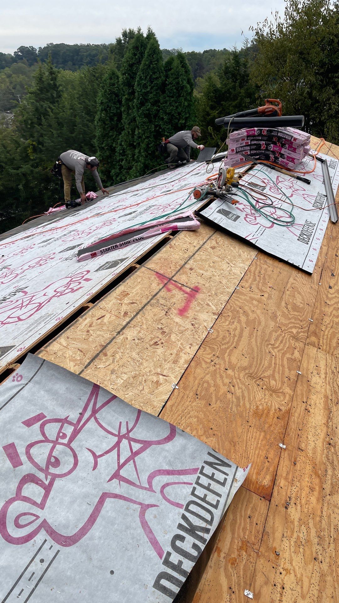 Roof Replacement with Owens Corning Aged Copper and Platinum Warranty in Hanover, PA by Bealing Roofing & Exteriors