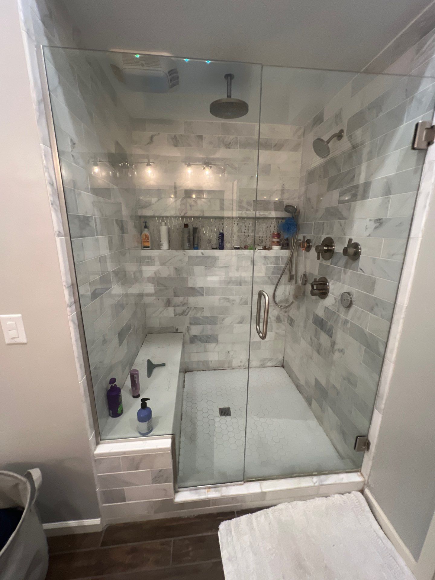 Existing tile shower was a rotting disaster by The Shower Company