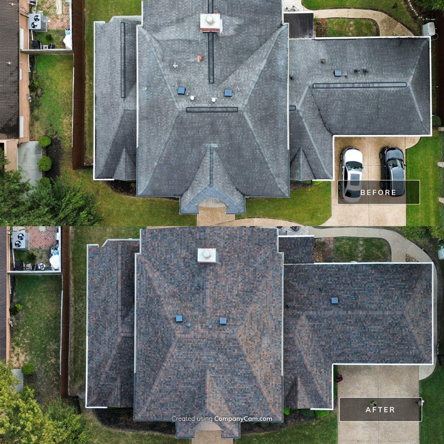 Stately Houston Roof Replacement With Owens Corning Duration Shingles by Houston Roofing & Construction