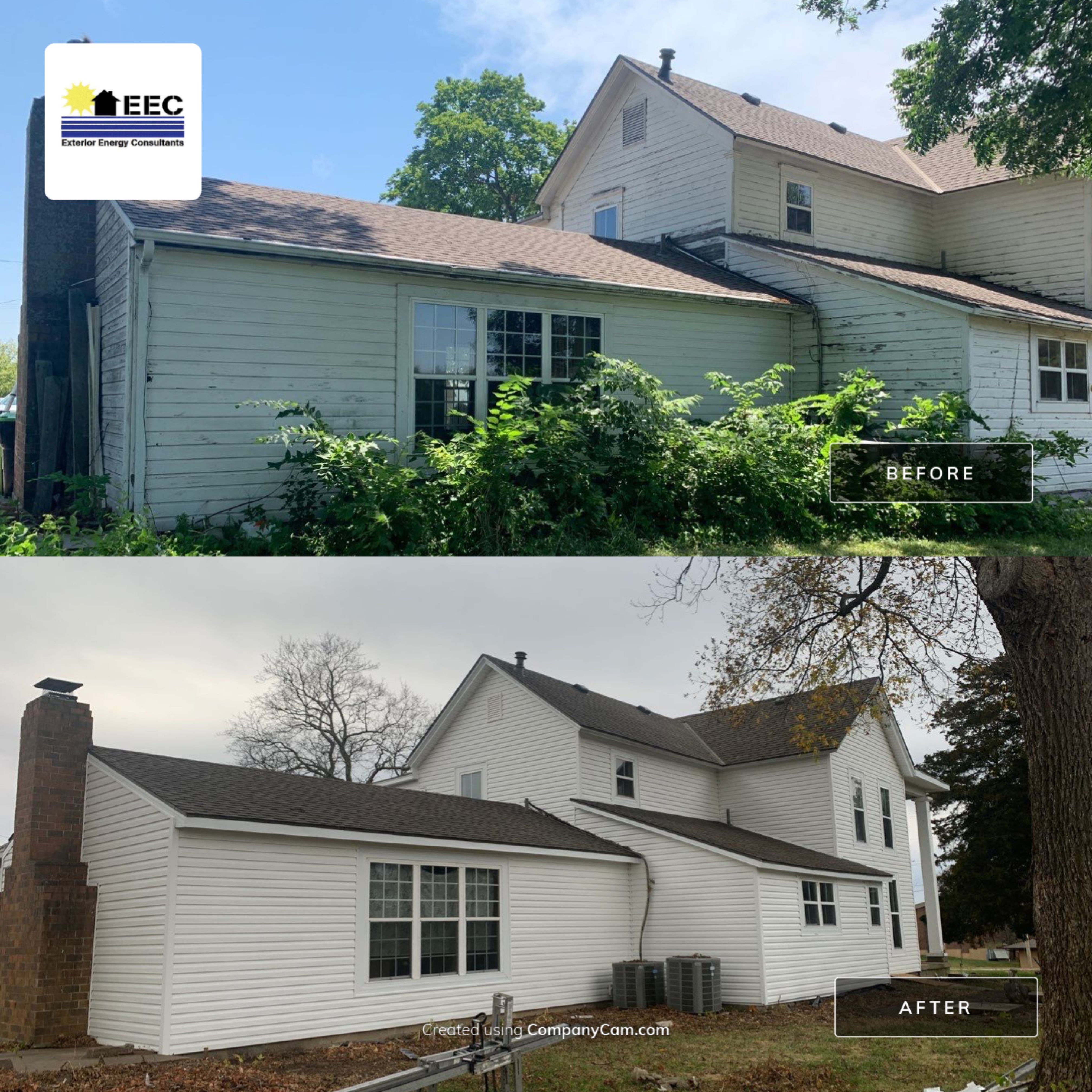 Siding Installation using Market Square by EEC  Windows, Siding & Roofing 