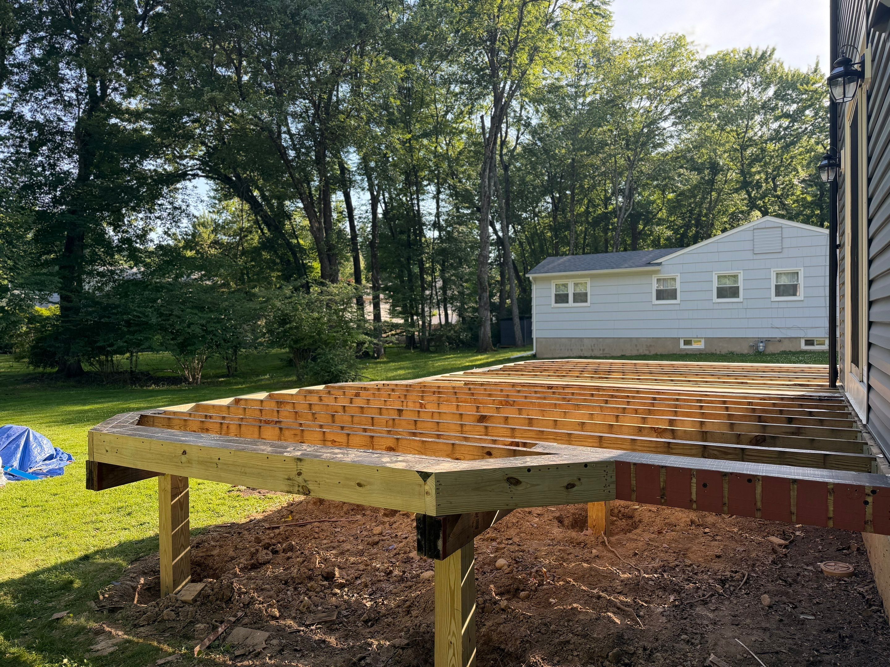 New deck in Morris Plains, New Jersey by deck guardian
