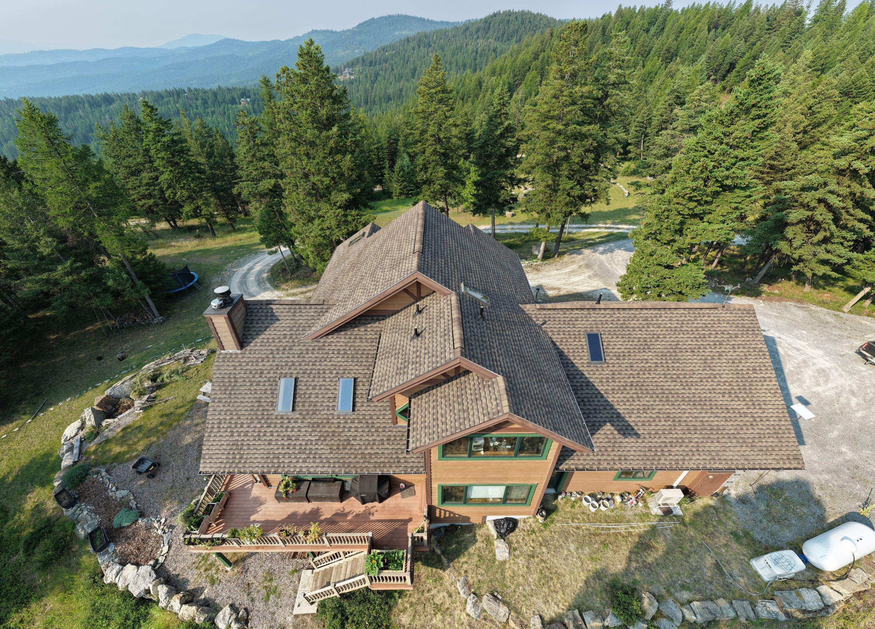 Roof Replacement - GAF Timberline UHDZ - Barkwood  by Montana Roofing Solutions