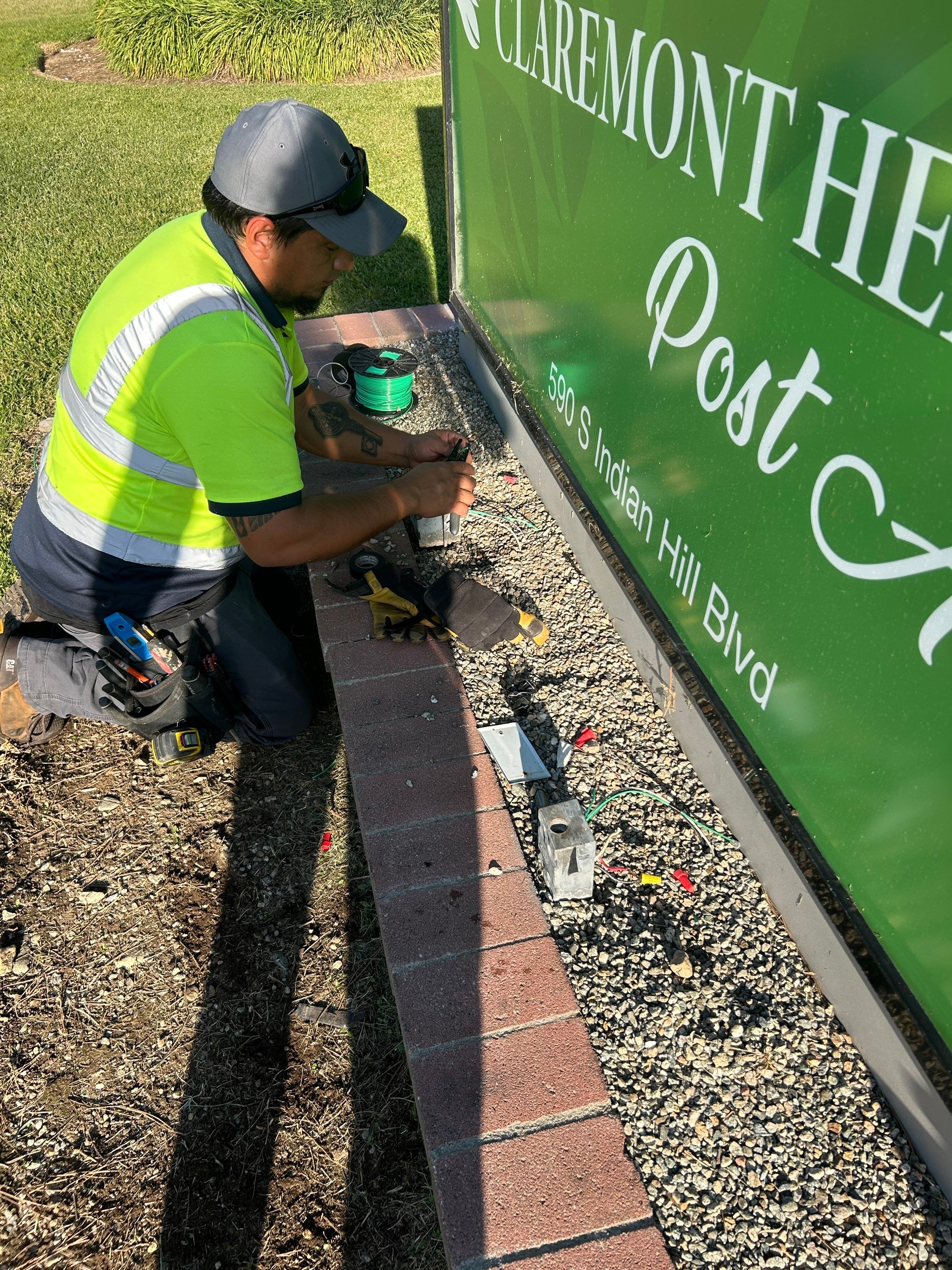 Project in Claremont by Golden State Signs