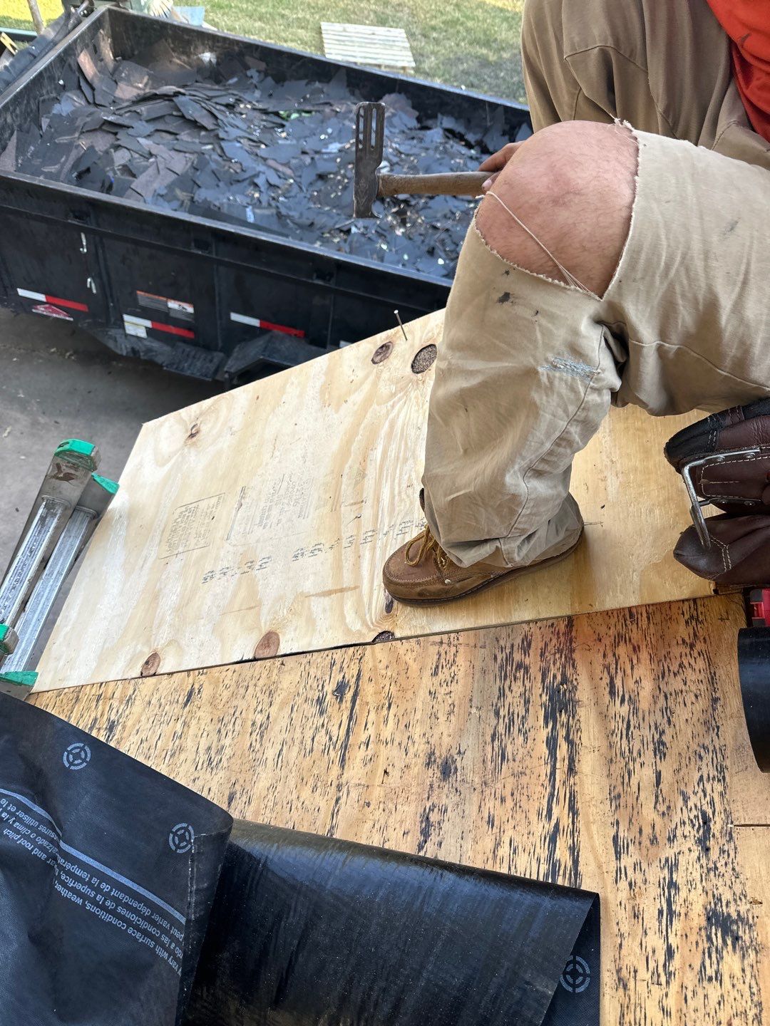 Residential Roofing Repair using Owen's Corning Duration (Lifetime) Shingles by Roof Repair Company