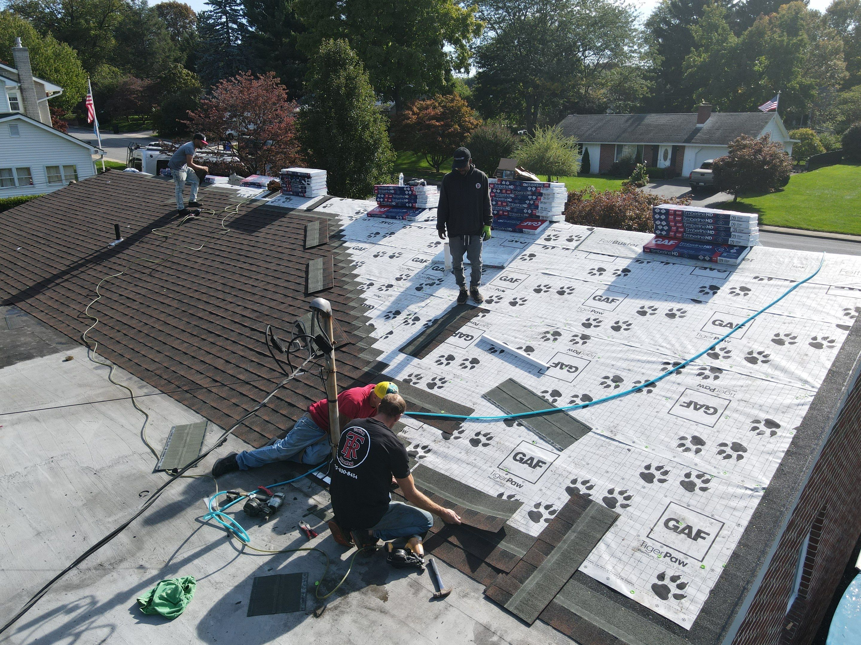 Gaf Hickory / Addition by Teflon Roofing