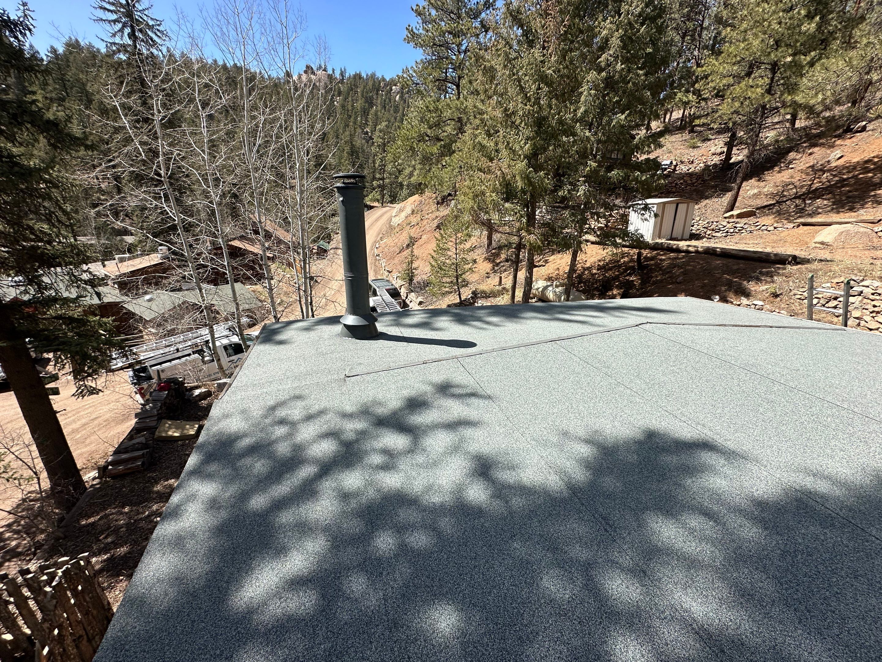 Residential Roofing Installation using Modified Bitumen Roofing by Blue Peaks Roofing LLC 