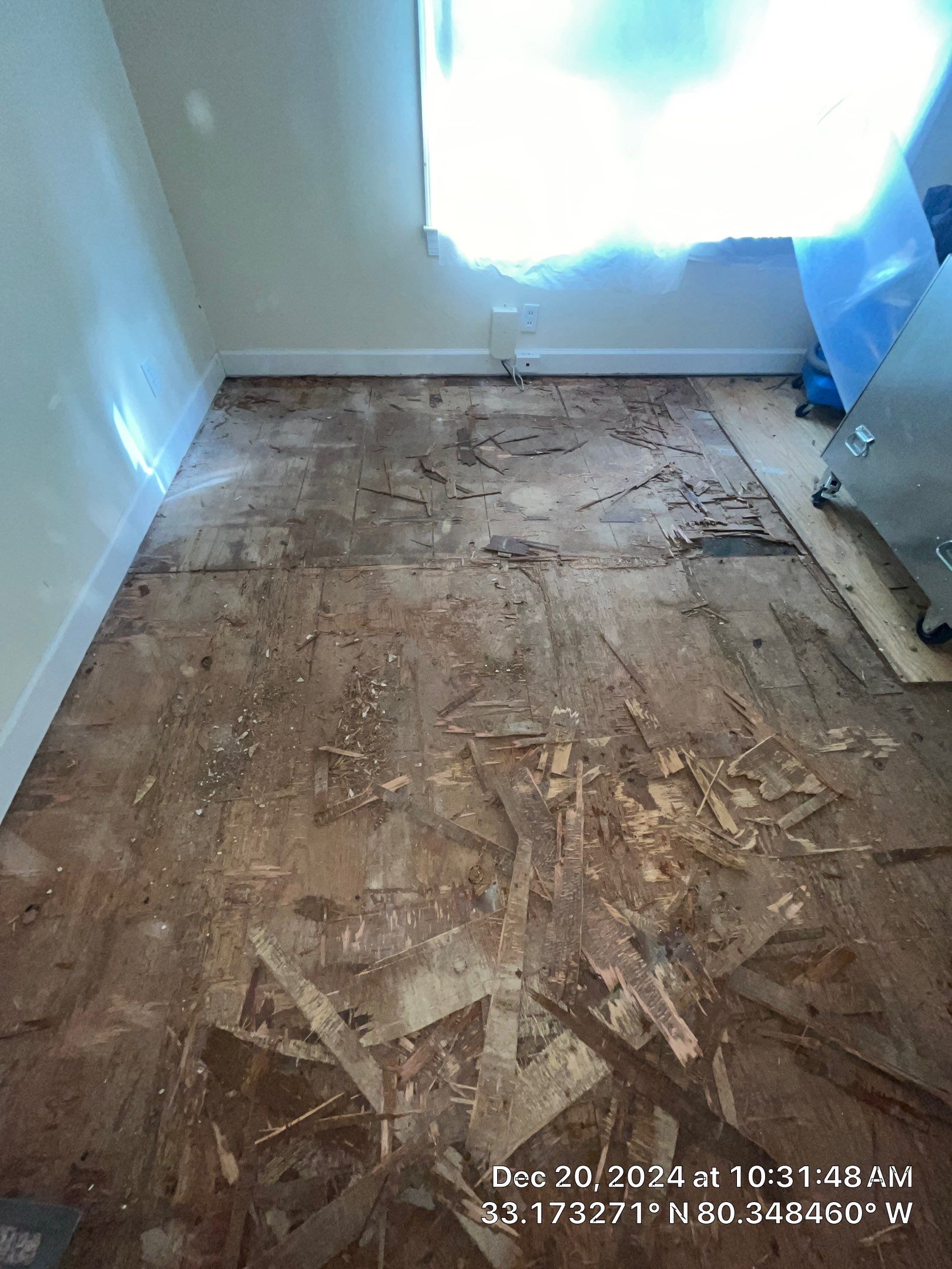 Residential Abatement - Small project by EAS Environmental, LLC.