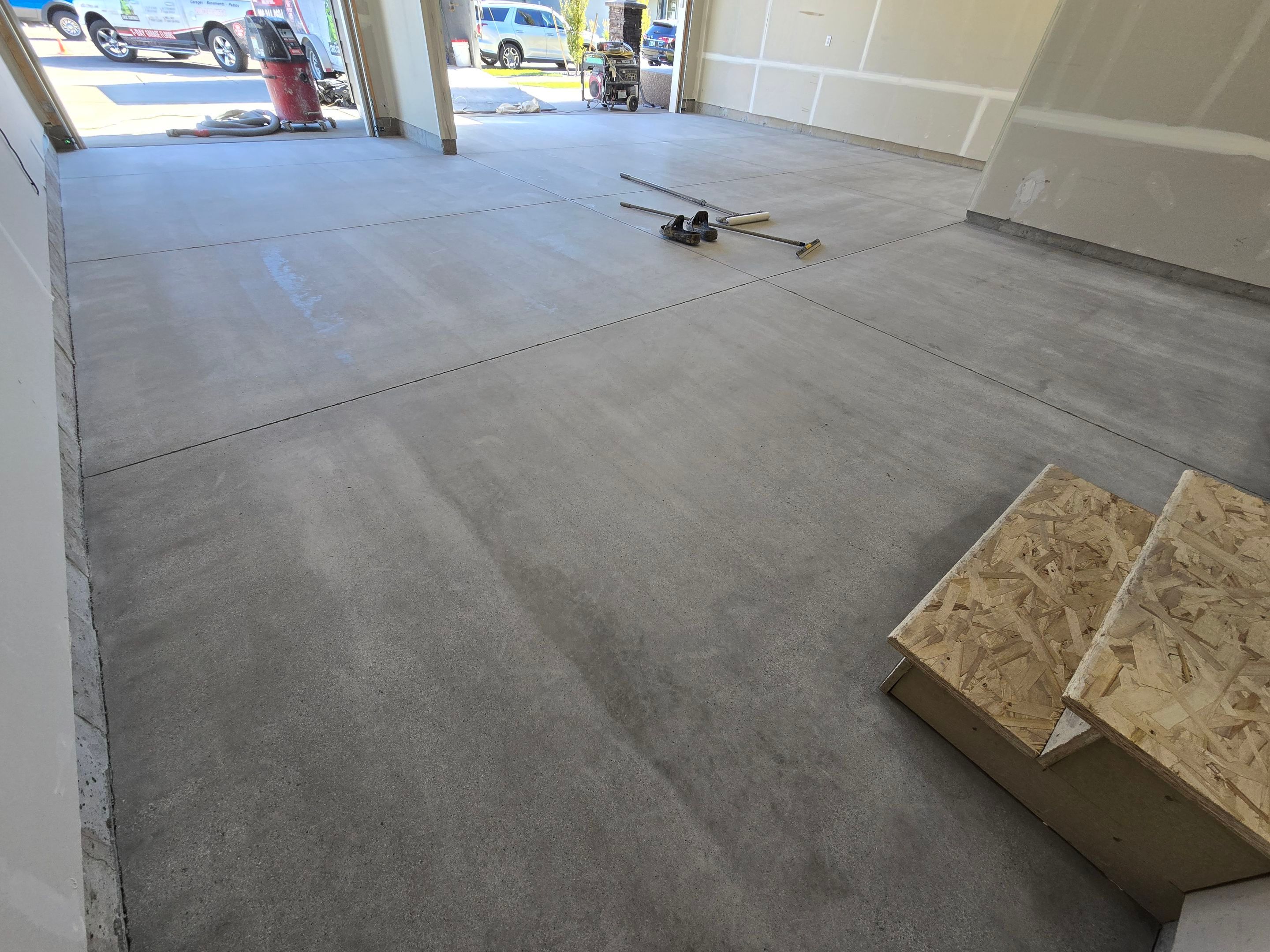Garage Transformation using Shale Hybrid by Croc Coatings, LLC