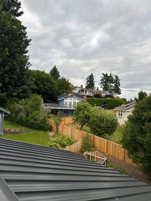 Cedar Shake to Standing Seam Metal Roof Project in Kirkland