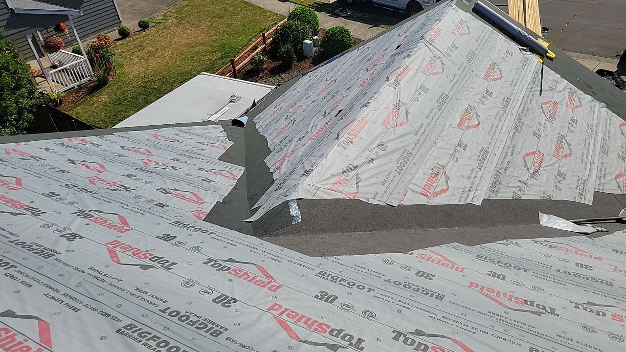 Residential Roofing Installation using Malarkey Highlander by Orezona Building & Roofing Company, Inc.