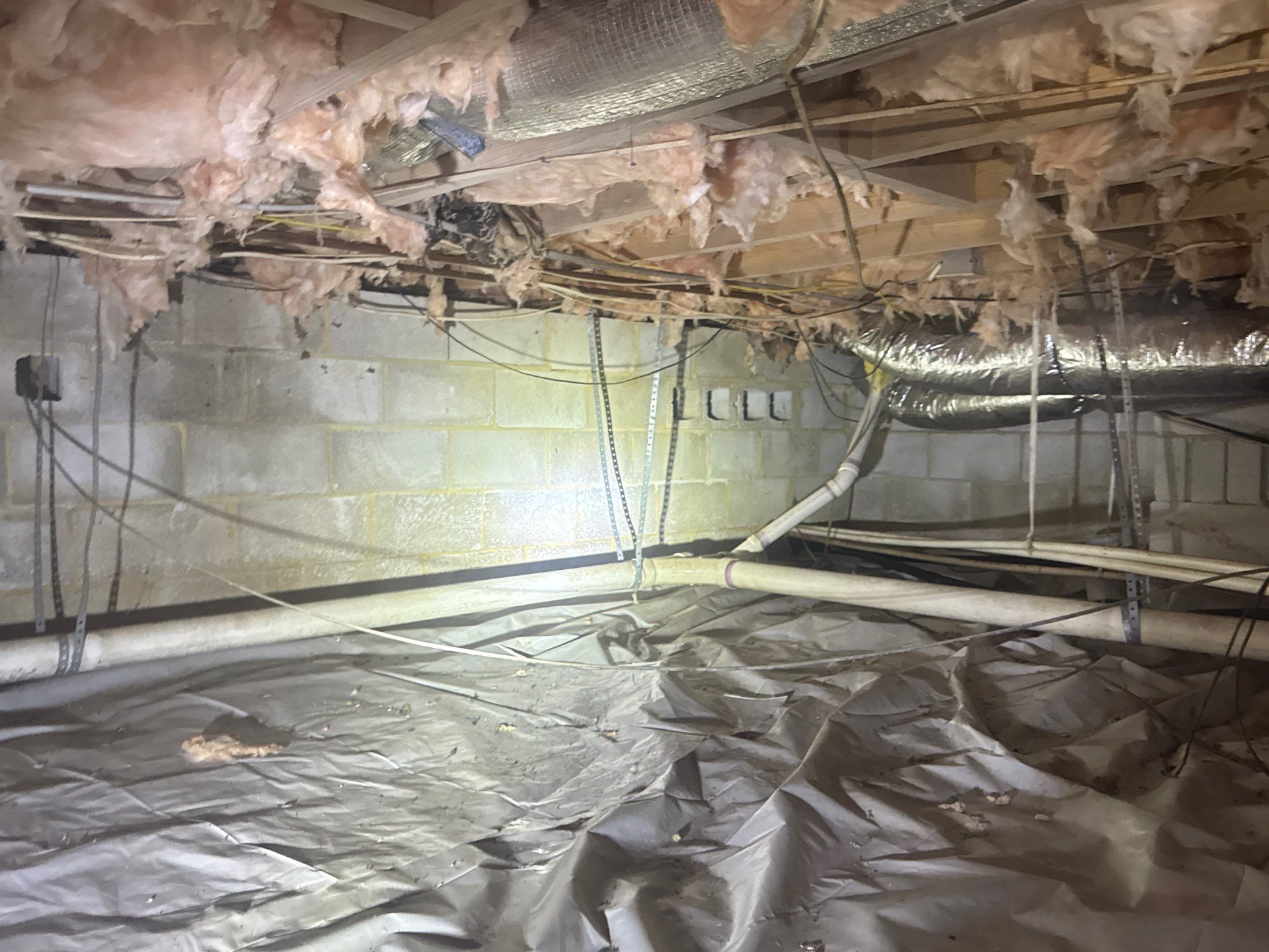 Project in Williamsburg by Patriot Crawl Space Repairs