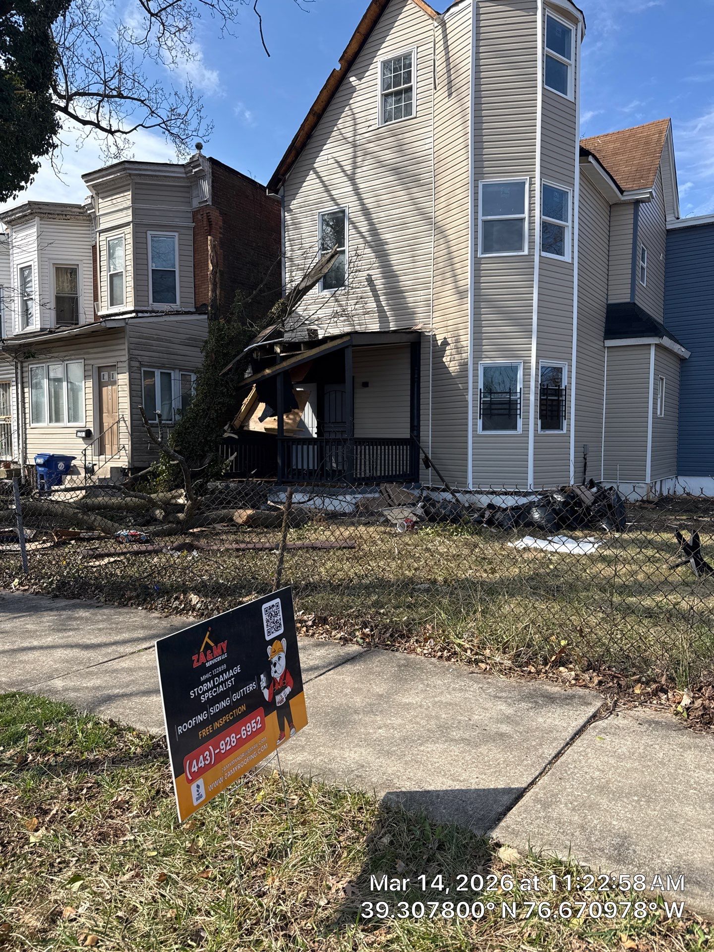 Project in Baltimore by ZA&MY SERVICES LLC
