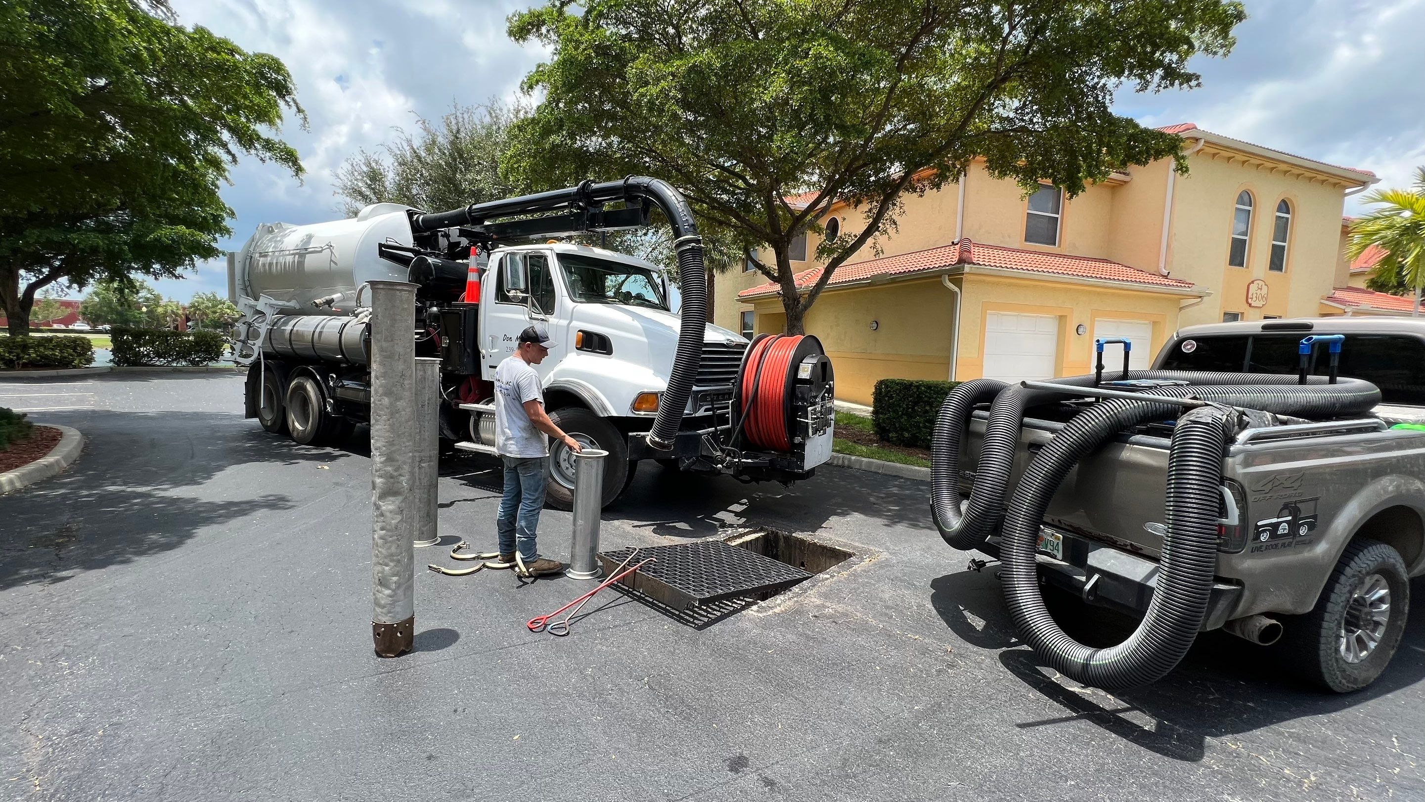 Condo Storm Water System Maintenance by Don Mar, Inc. Storm Water Solutions