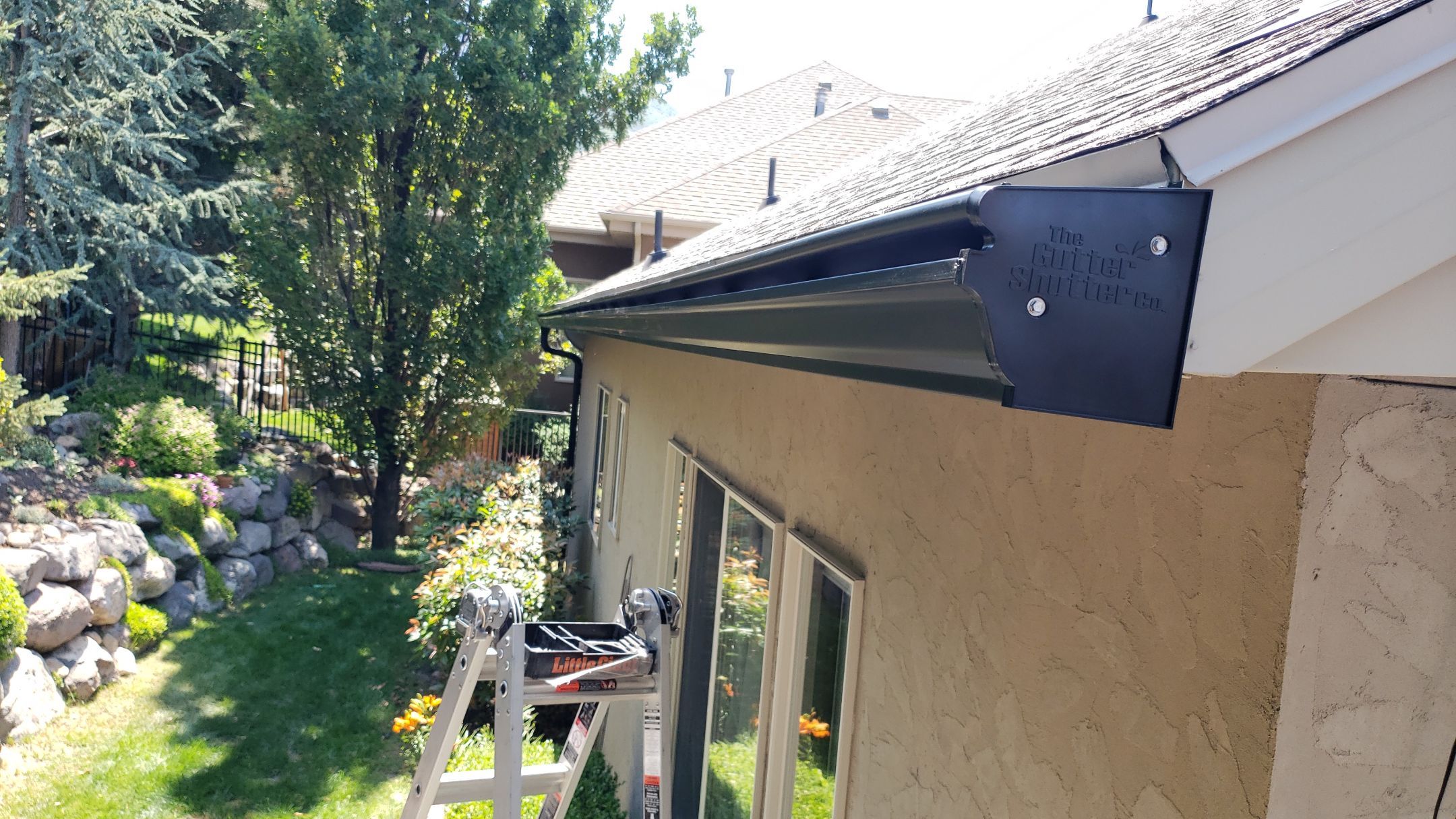 Project in Cottonwood Heights by Emerald Gotcha Gutters 