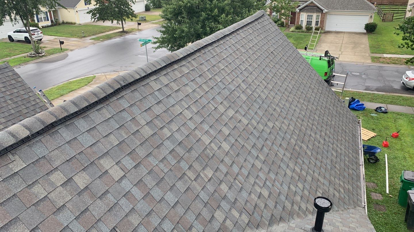 Roof replacement, siding, gutters and interior repair by hail and wind damage by Just Brilliant Restoration JBR