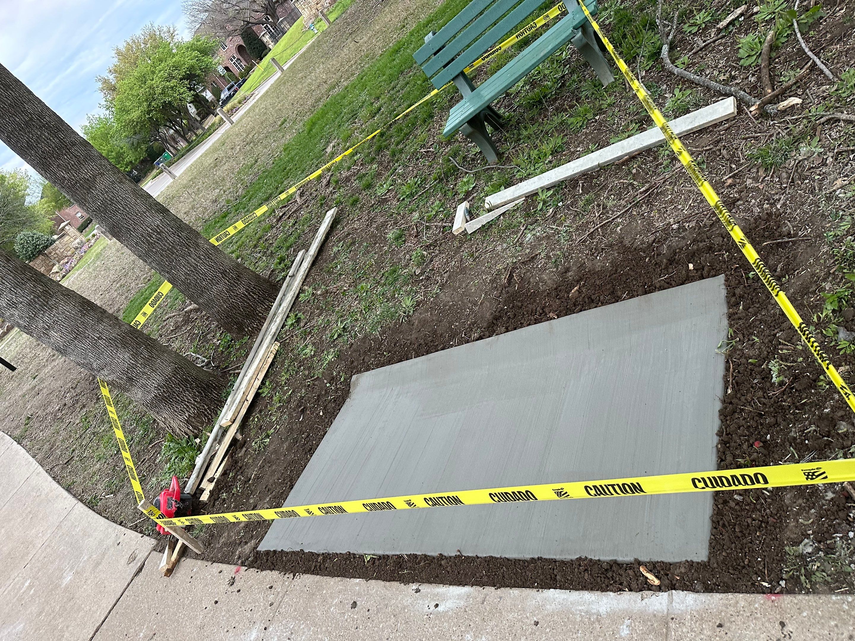 Bench Additions to Community  by SLM General Contractors & Roofing