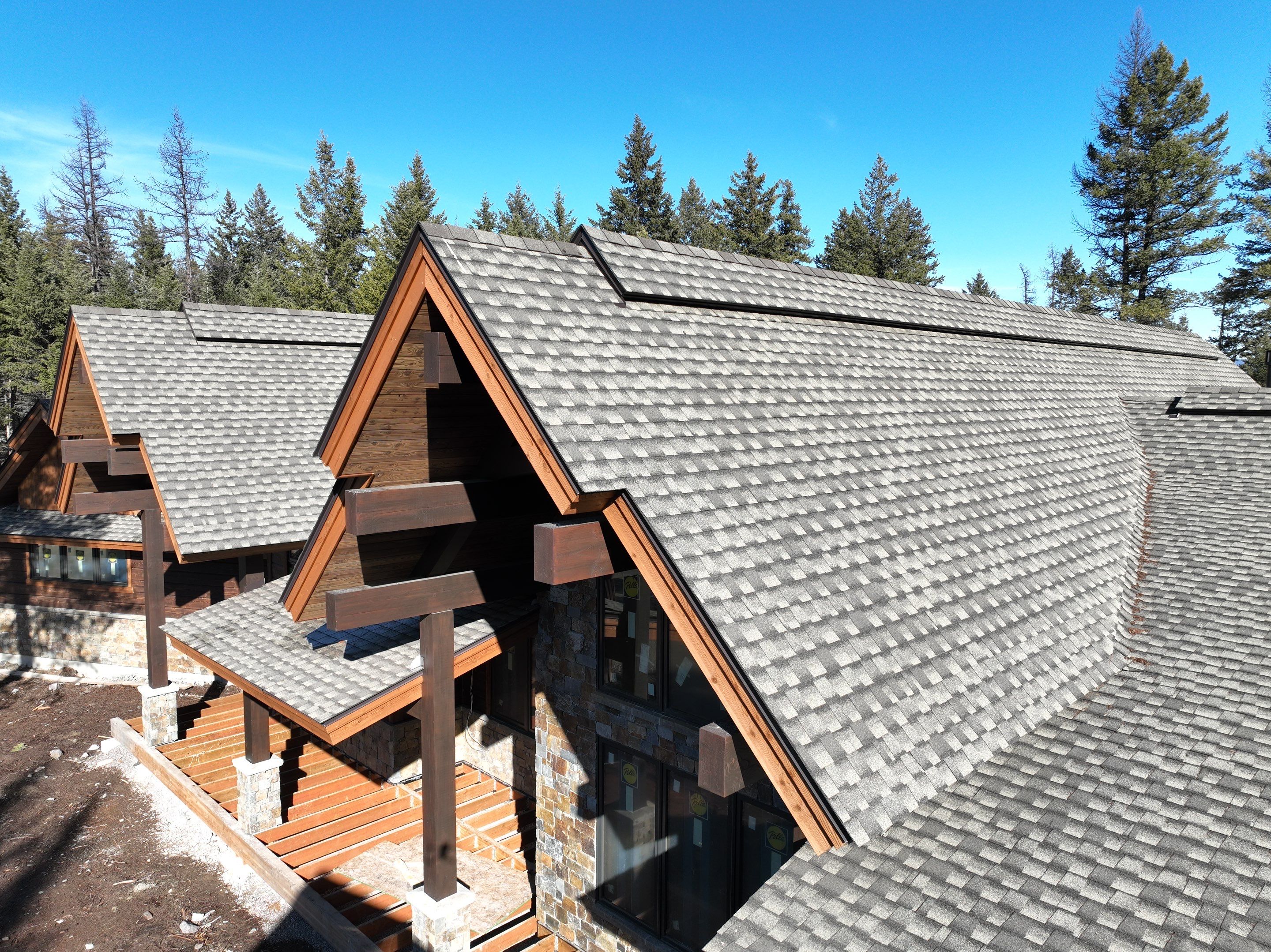 UHDZ Whitefish Hills - Weathered Wood by Montana Roofing Solutions