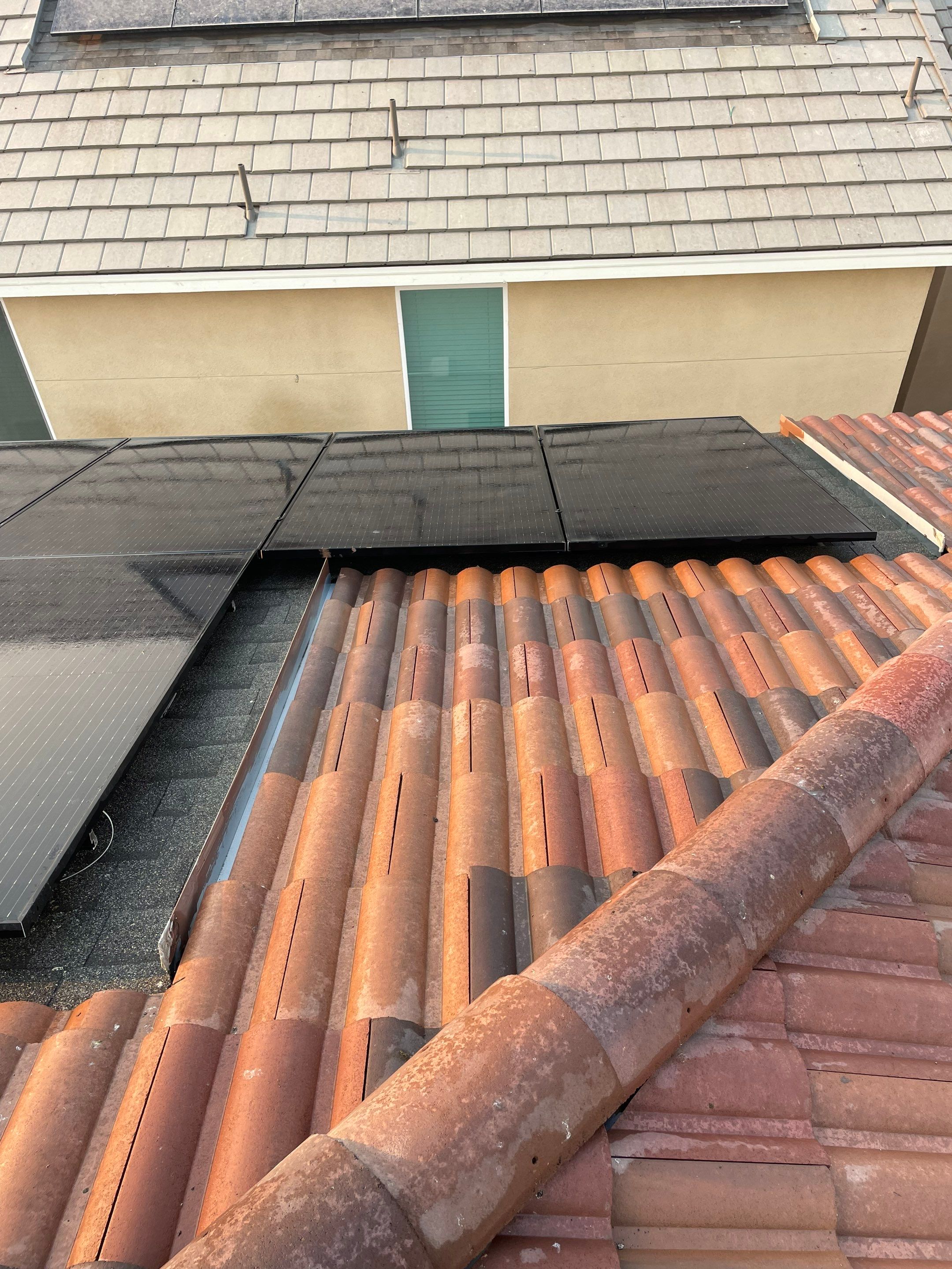 Solar Panel Bird Proofing in Ontario Ca by Palm Coast Solar Cleaning