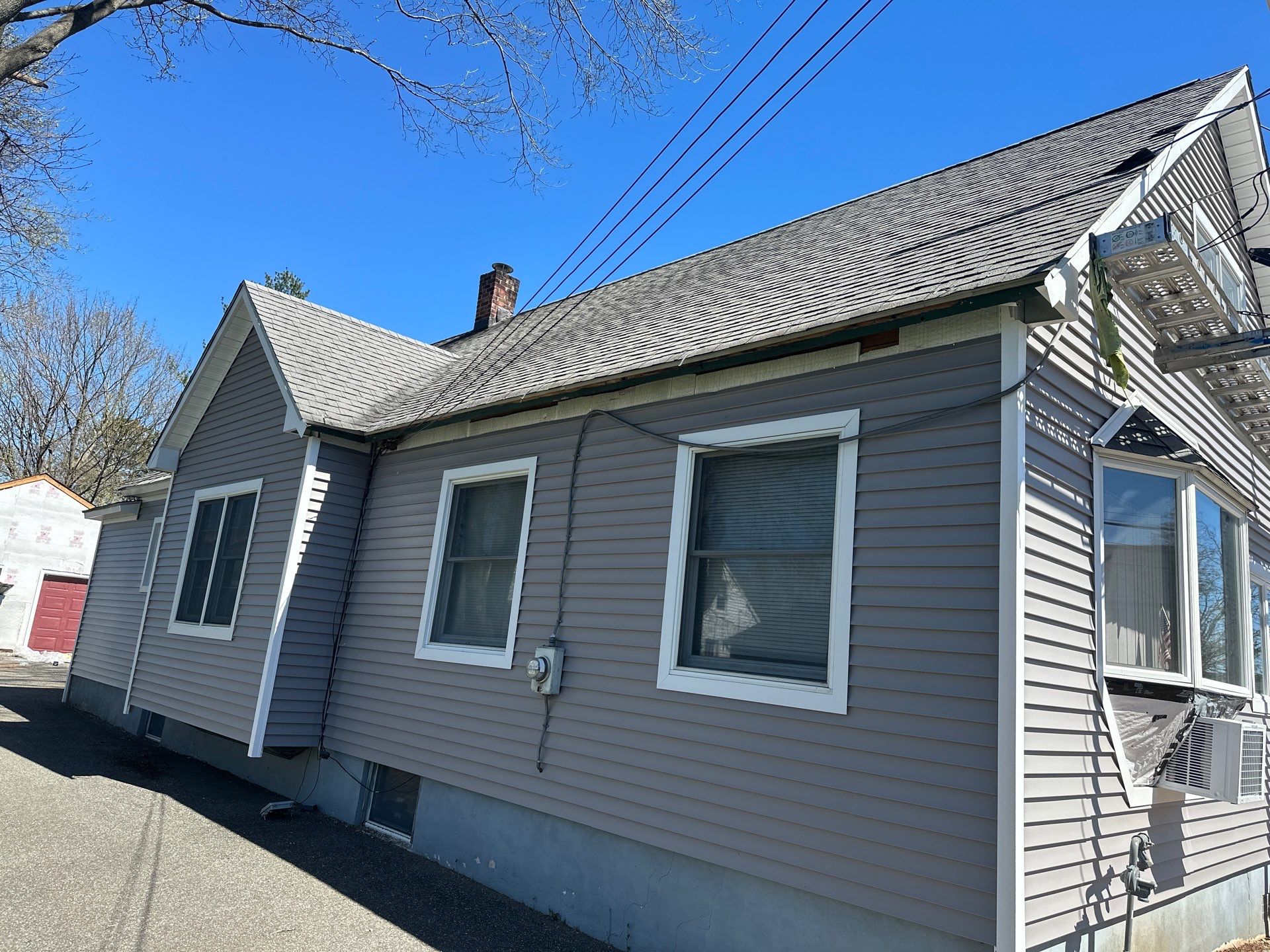 Siding Installation using Certainteed Monogram Granite Gray by A Plus Exterior