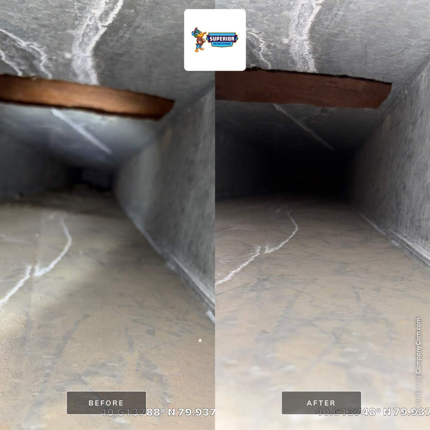 Air Duct Cleaning With a Vacuum Truck in Gibsonia, PA by Superior Air Duct Cleaning
