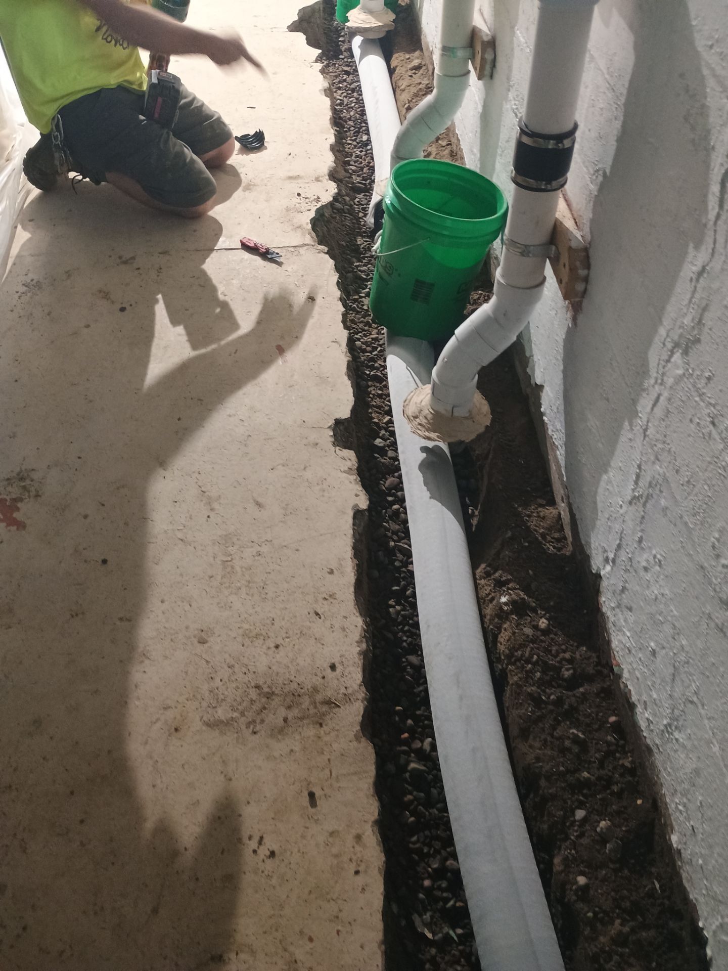 Another Drain Tile Project in the Books by Waterproofing Northeast