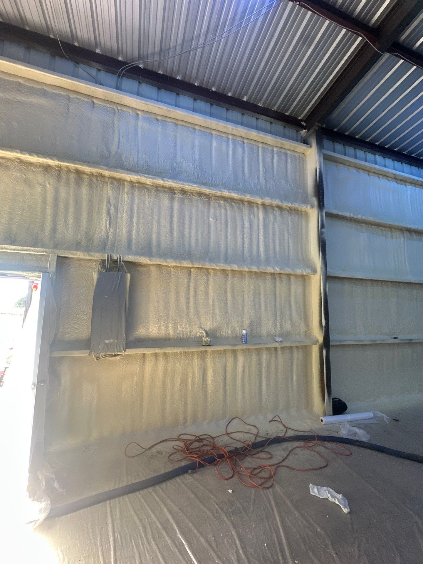 2" close cell metal shop by Apex Insulation Solutions