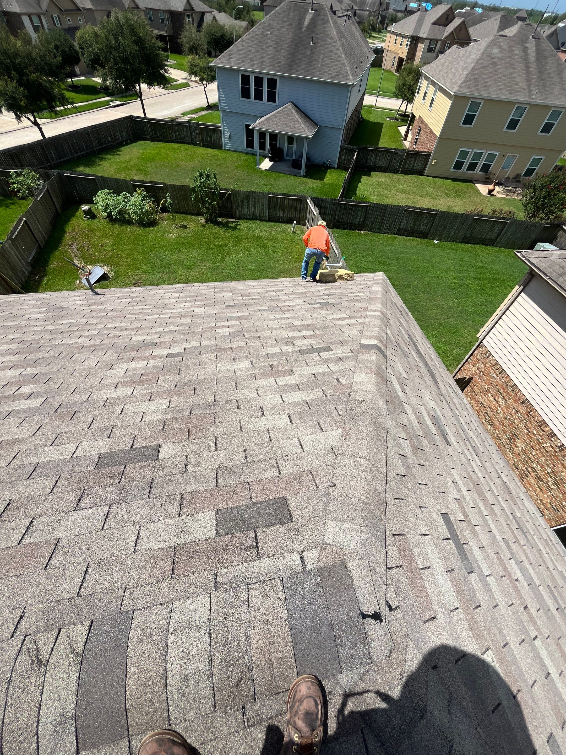 Hurricane Beryl Roof Repair by Berry Good Roofing 