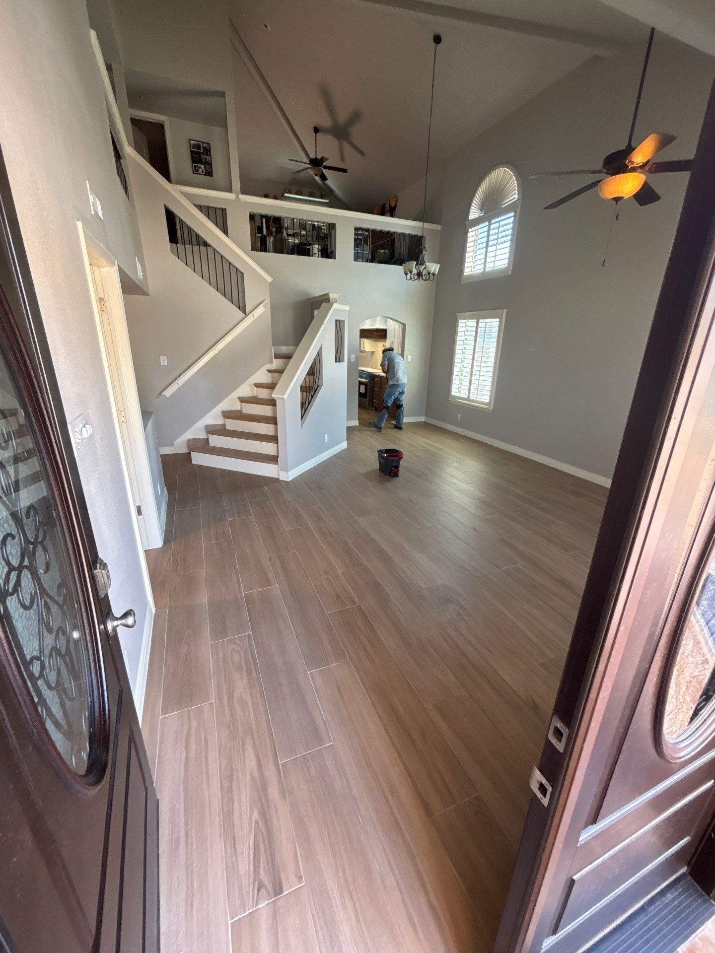 Kitchen and Floor Project #1  by SC Remodeling
