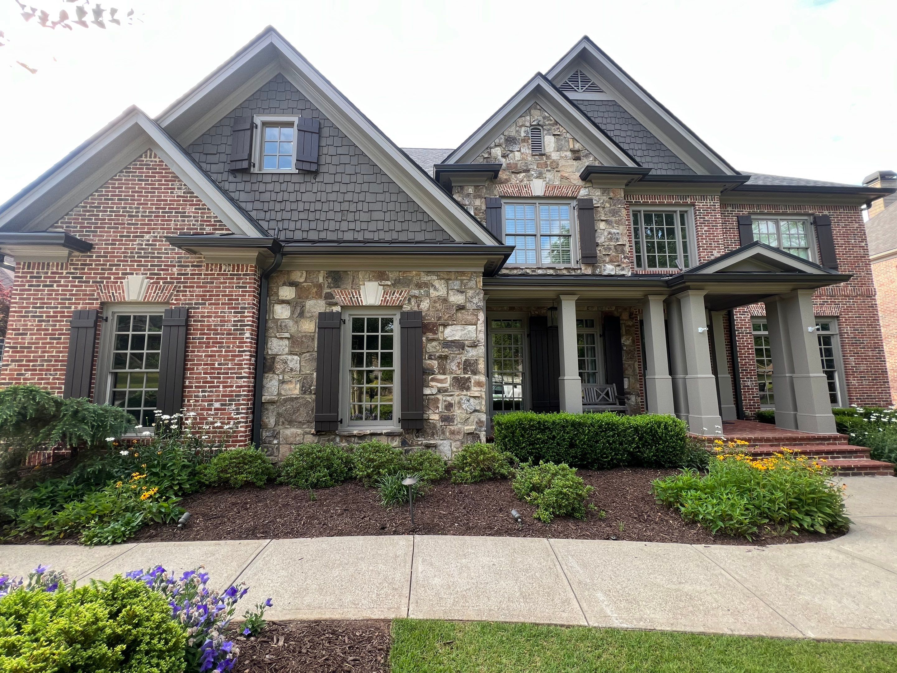 Exterior Painting and Shingle Siding Refresh for Marietta Residential Home by Swift Home Renovations
