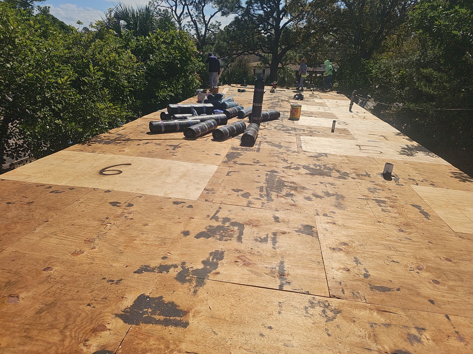Project in St. Petersburg 33703 by Mitchell Roofing Company LLC 