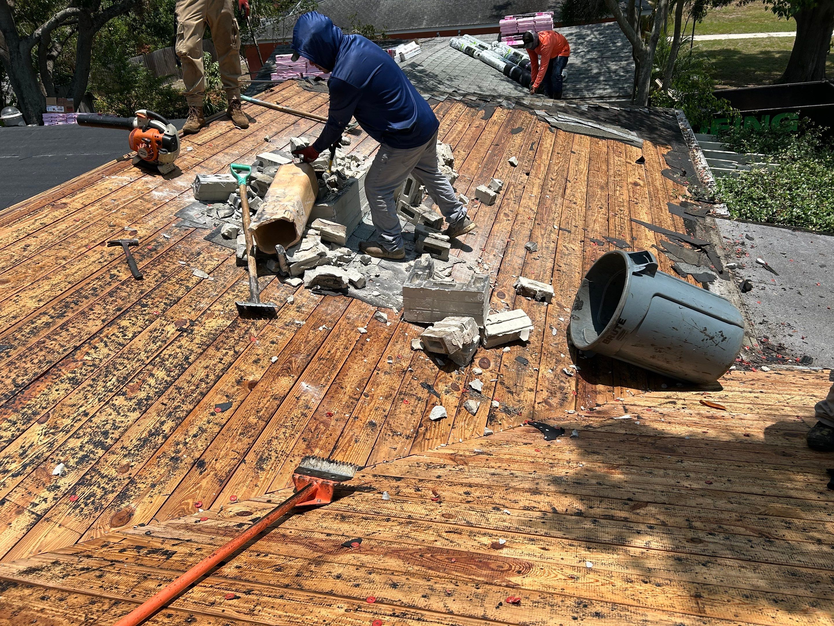 Project in St. Petersburg by Mitchell Roofing Company LLC 