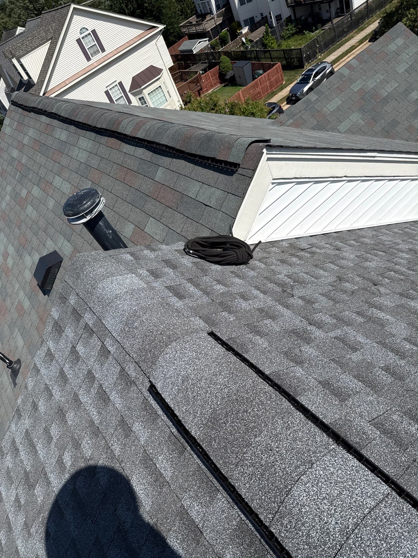 Sterling: Residential Roof Replacement with CertainTeed Landmark in Granite Gray  by RM Banning, Inc.