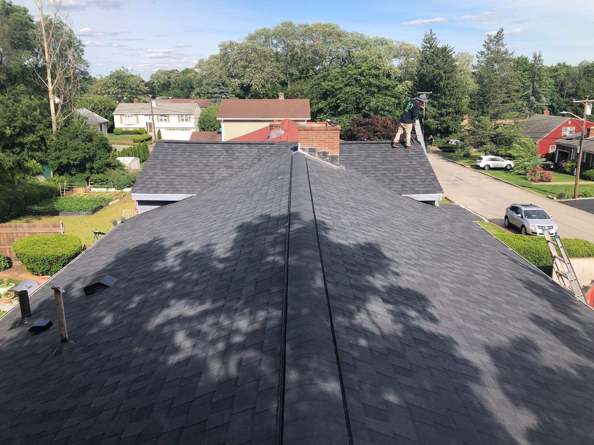 Charcoal Black Roofs by Pinnacle Roofing & Skylights