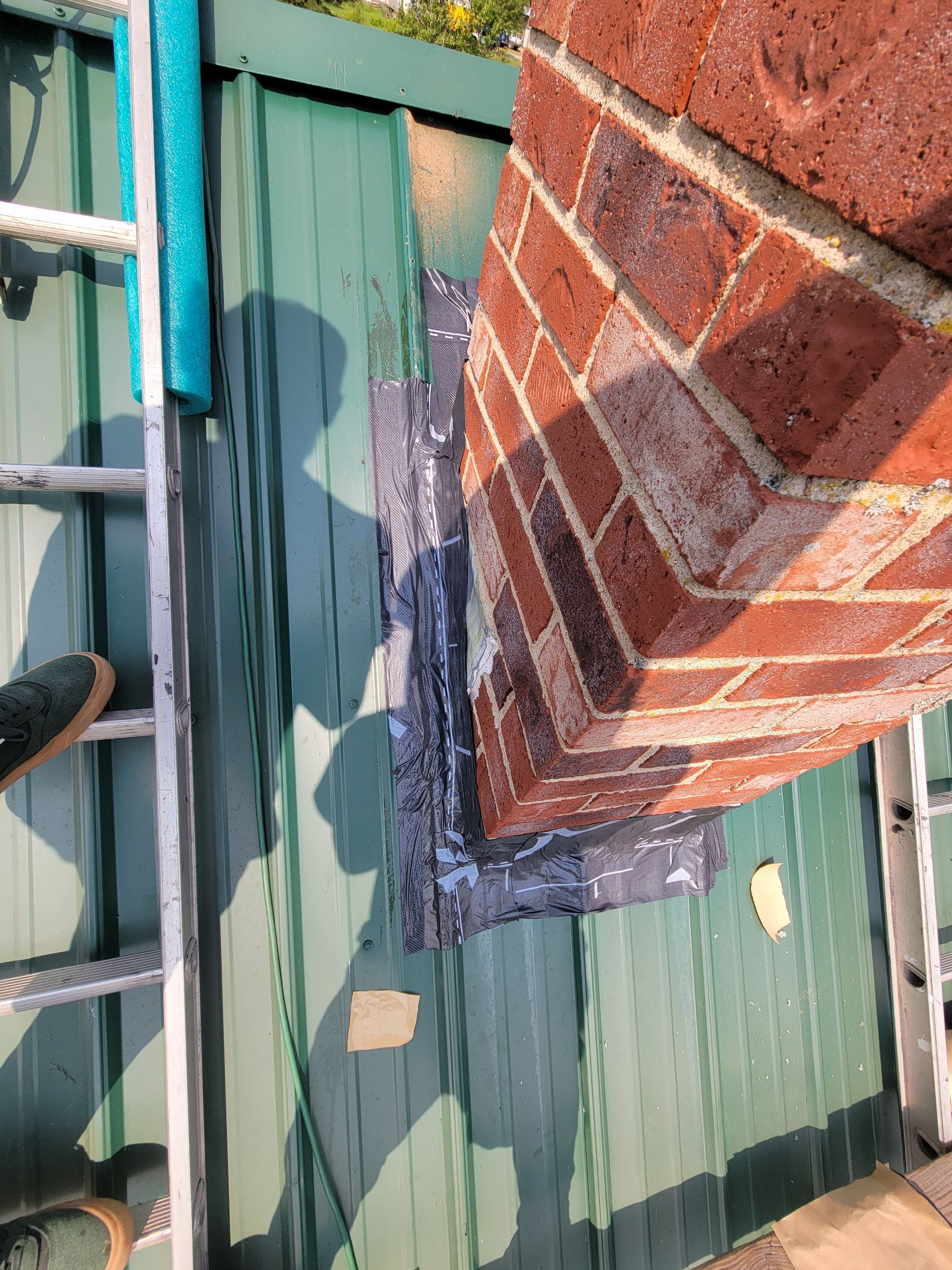 Roof Repair using All Thats Metal 29g Currigated  by The B.A.R Roofing