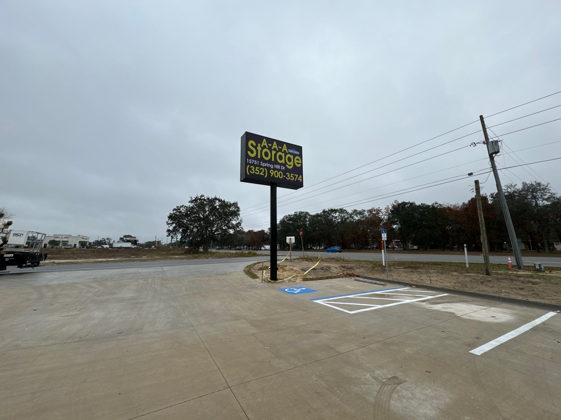 AAA Storage Pylon Sign by SignCrafters