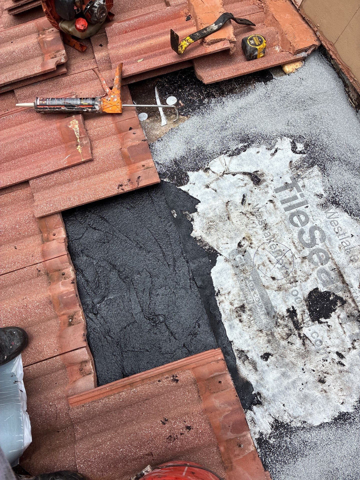 Clay Tile Roof Repair and Structural Fascia Replacement in Boynton Beach by Aastro Roofing