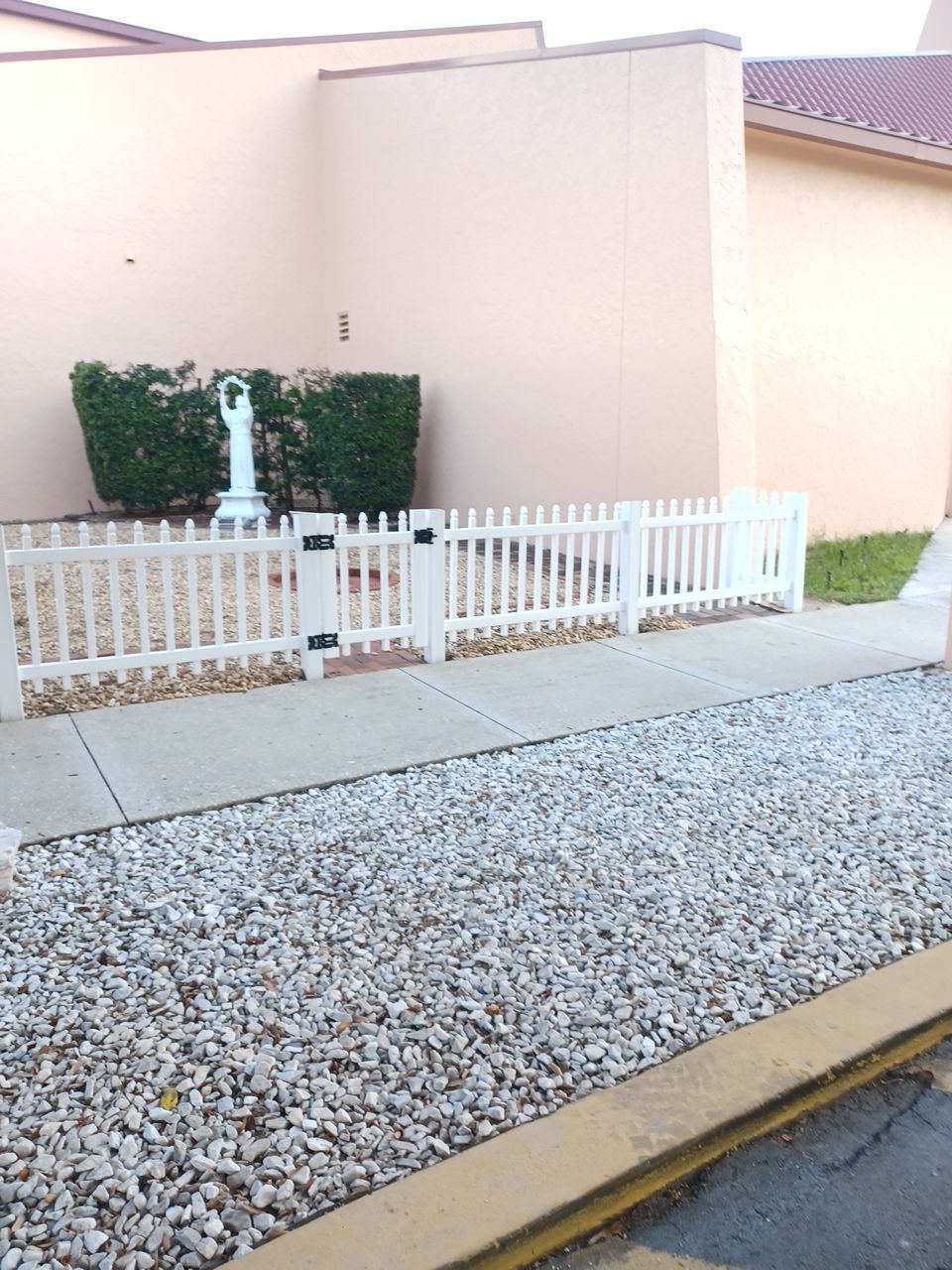 Sarasota, FL 3ft. Tall White Vinyl Spaced Picket Fence by Asap fence and gates, LLC