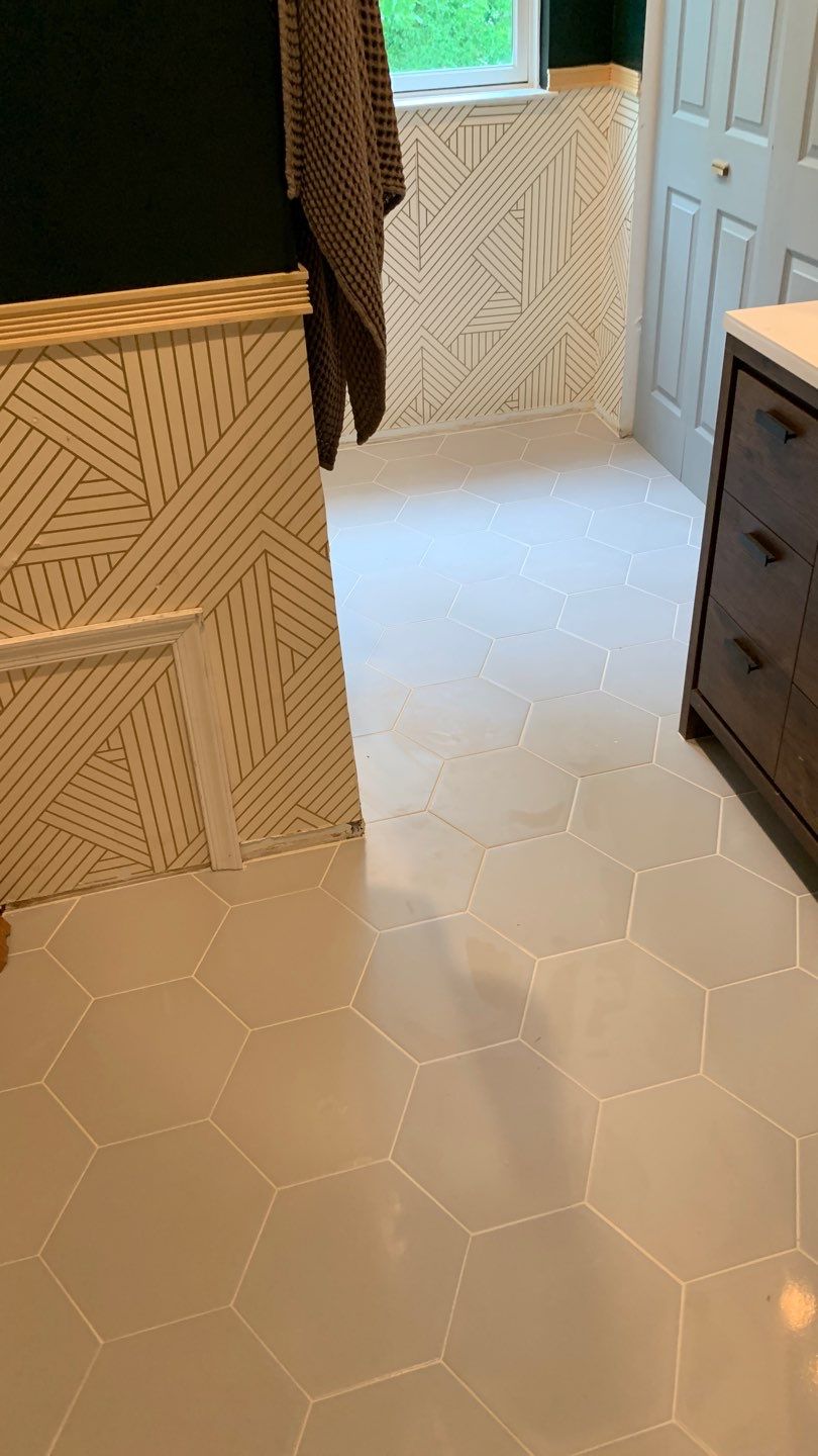 Bathroom Tiling by Greenspring Construction Services