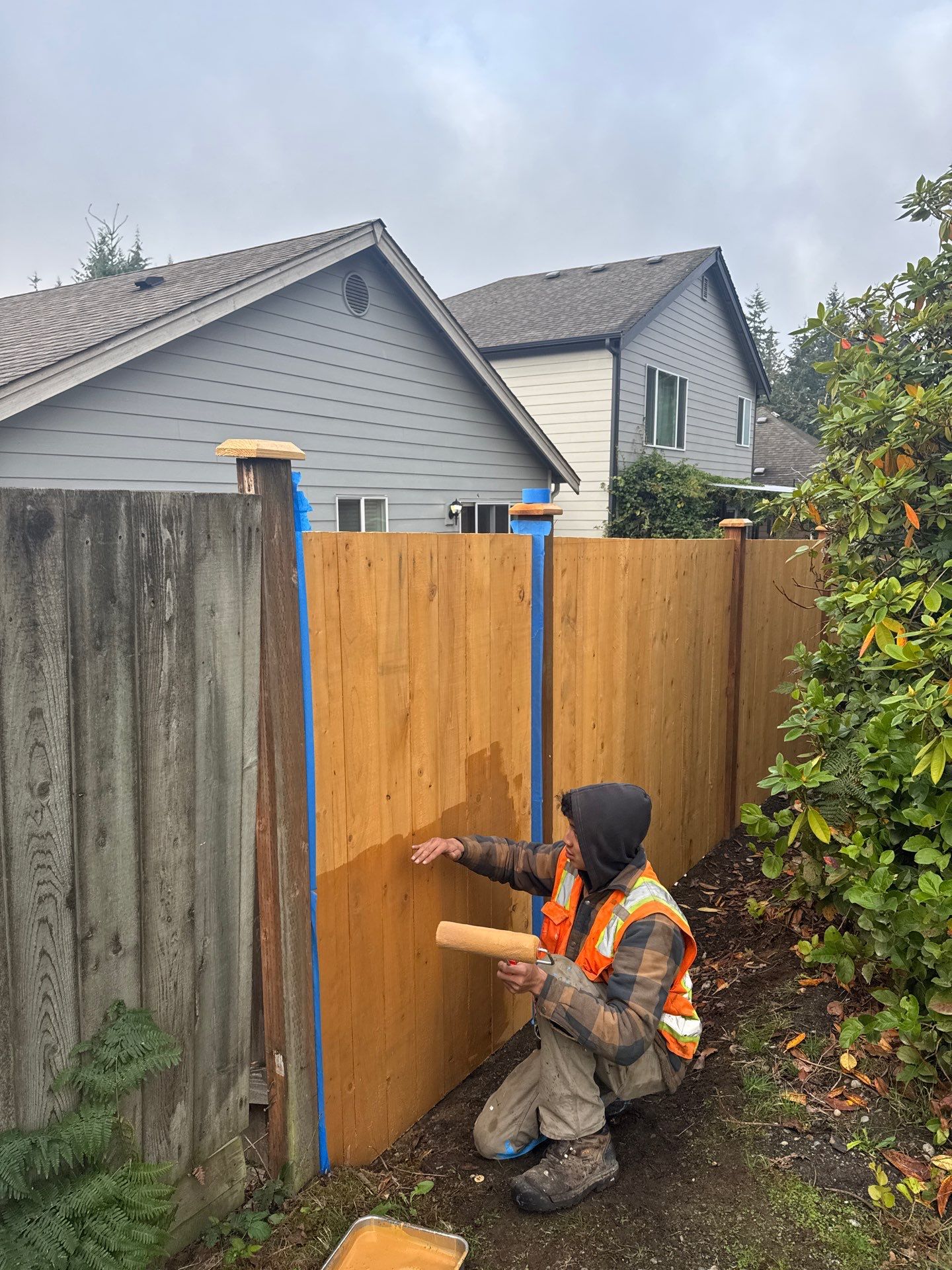 Jireh Outdoor Projects | Retaining Wall & Fence Build by Jireh Asphalt & Concrete Inc 
